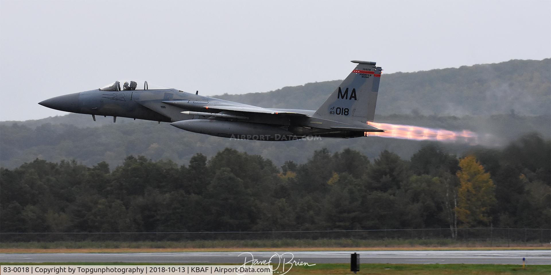 83-0018, 1983 McDonnell Douglas F-15C Eagle C/N 0865/C278, 104th FW 