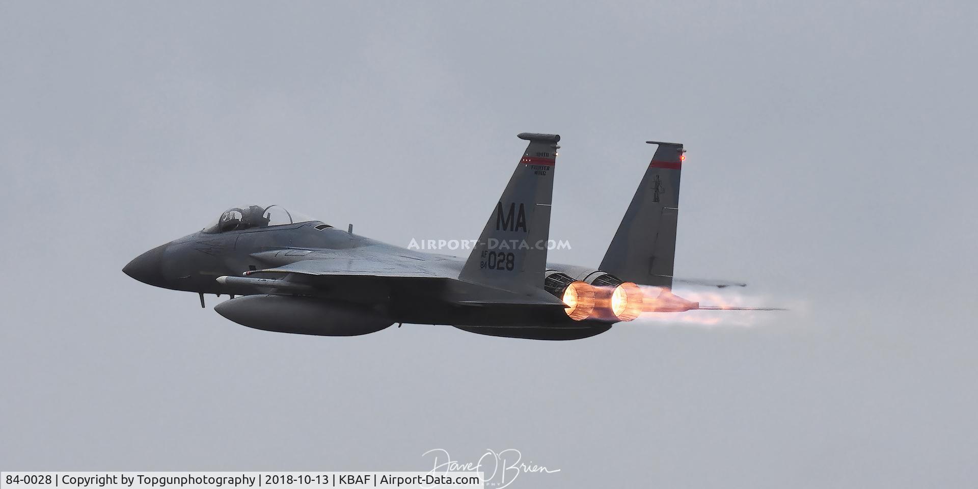 84-0028, 1984 McDonnell Douglas F-15C Eagle C/N 0939/C331, 2nd FINI Flight launched