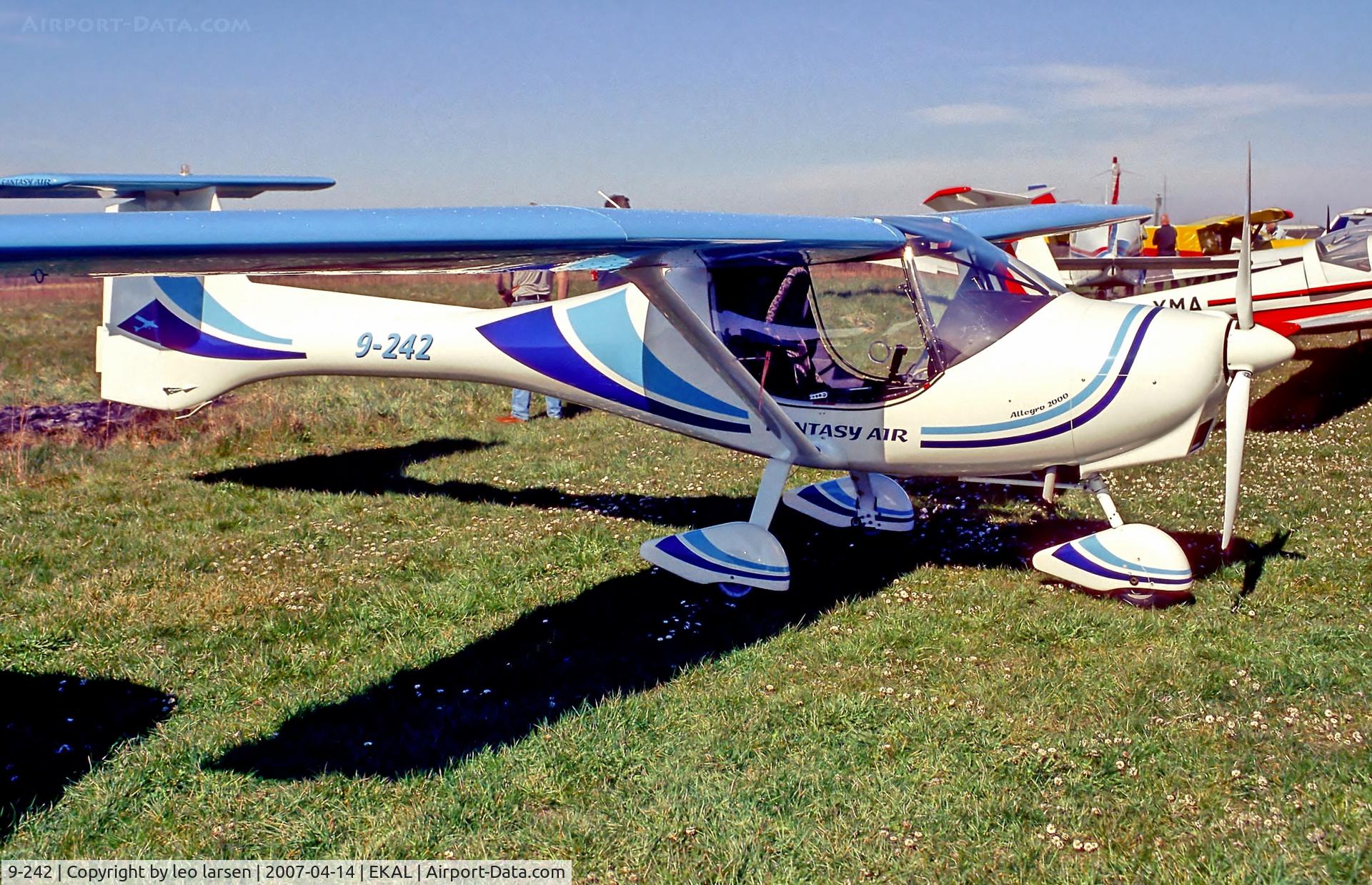 9-242, 2003 Fantasy Air Allegro 2000 C/N Not found 9-242, Allerød 14.4.2007