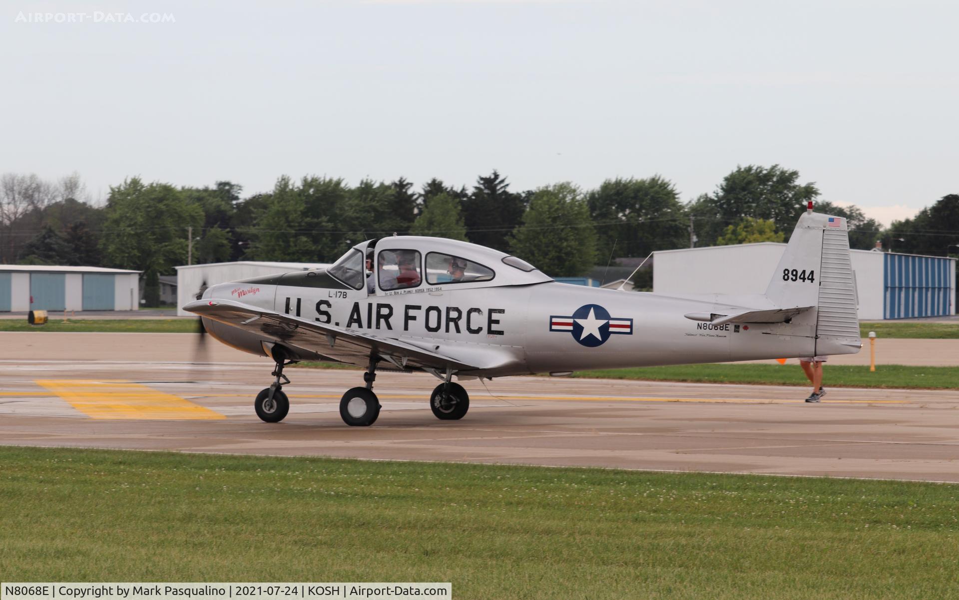 N8068E, 1960 Ryan Navion A C/N NAV-4-1650, Navion A