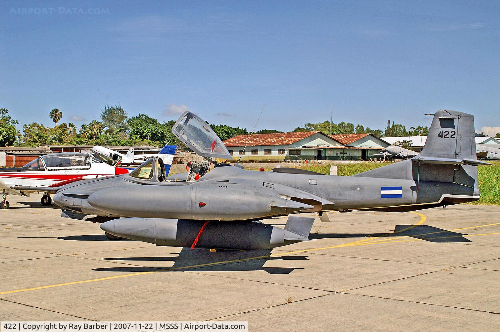 422, 1973 Cessna A-37B Dragonfly C/N 43522, 422   Cessna OA-37B Dragonfly [43522] (El Salvador Air Force) San Salvador-Ilopango Int'l~YS 22/11/2007