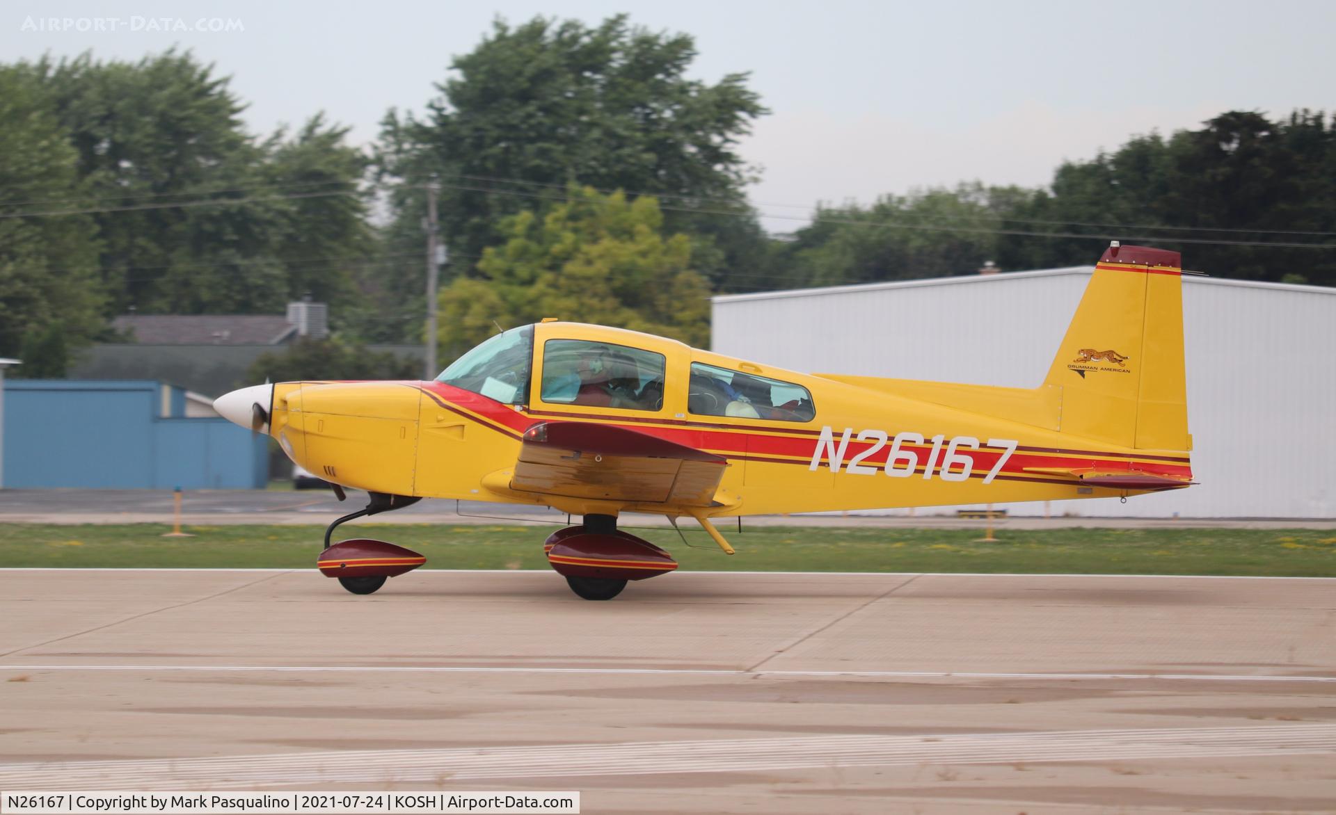 N26167, 1977 Grumman American AA-5A Cheetah C/N AA5A0461, Grumman American AA-5A