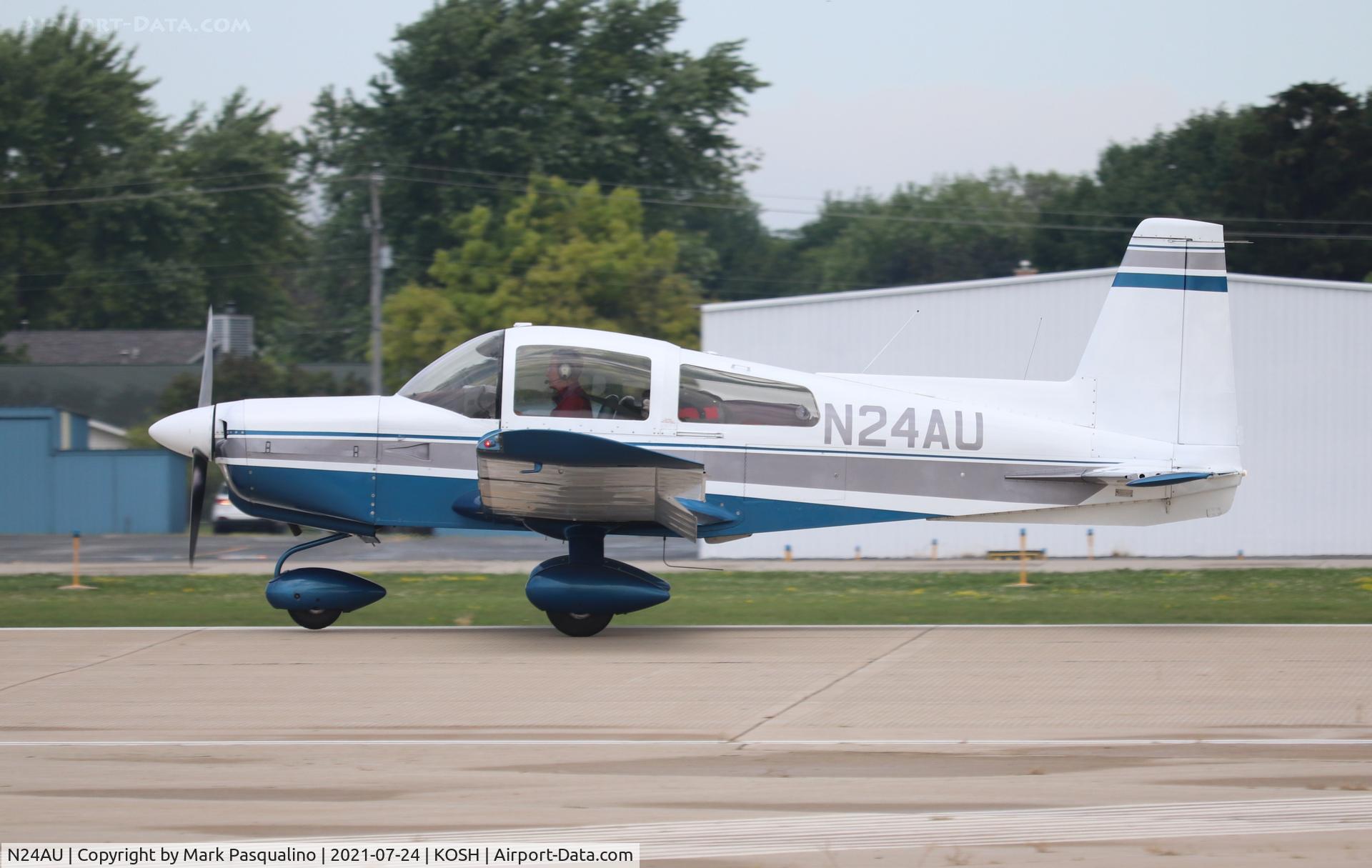 N24AU, 1974 Grumman American AA-5 Traveler C/N AA5-0588, Grumman American AA-5