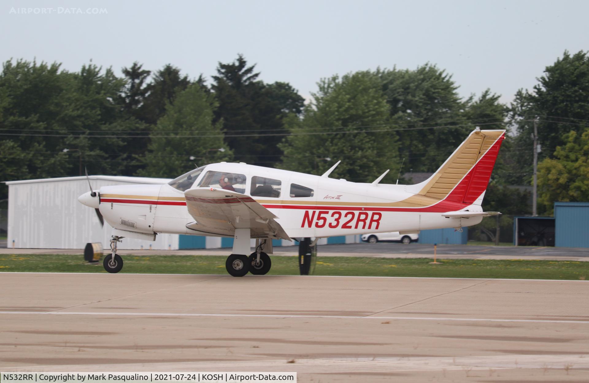 N532RR, 1977 Piper PA-28R-201 Cherokee Arrow III C/N 28R-7737037, Piper PA-28R-201