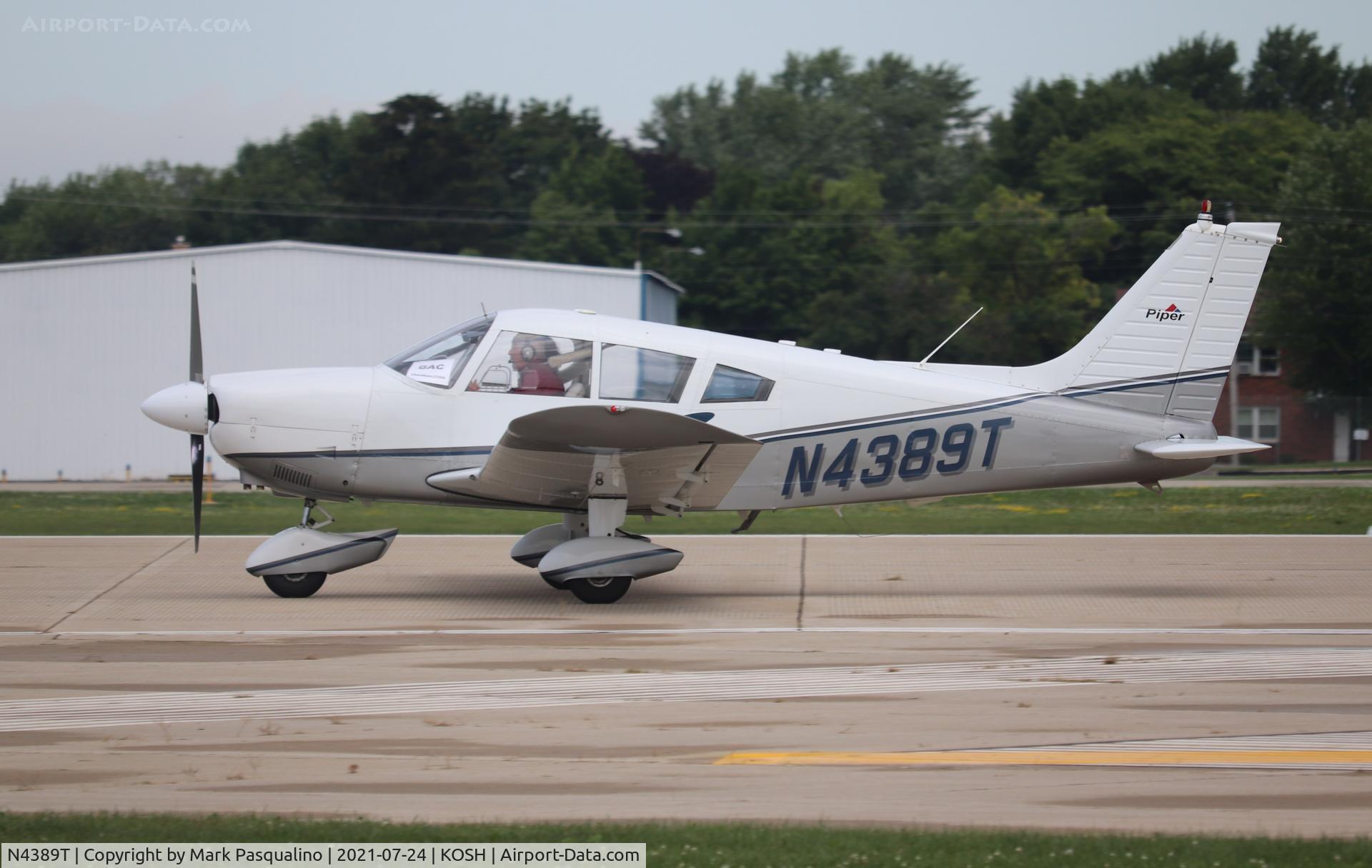 N4389T, 1972 Piper PA-28-180 Cherokee C/N 28-7205157, Piper PA-28-180
