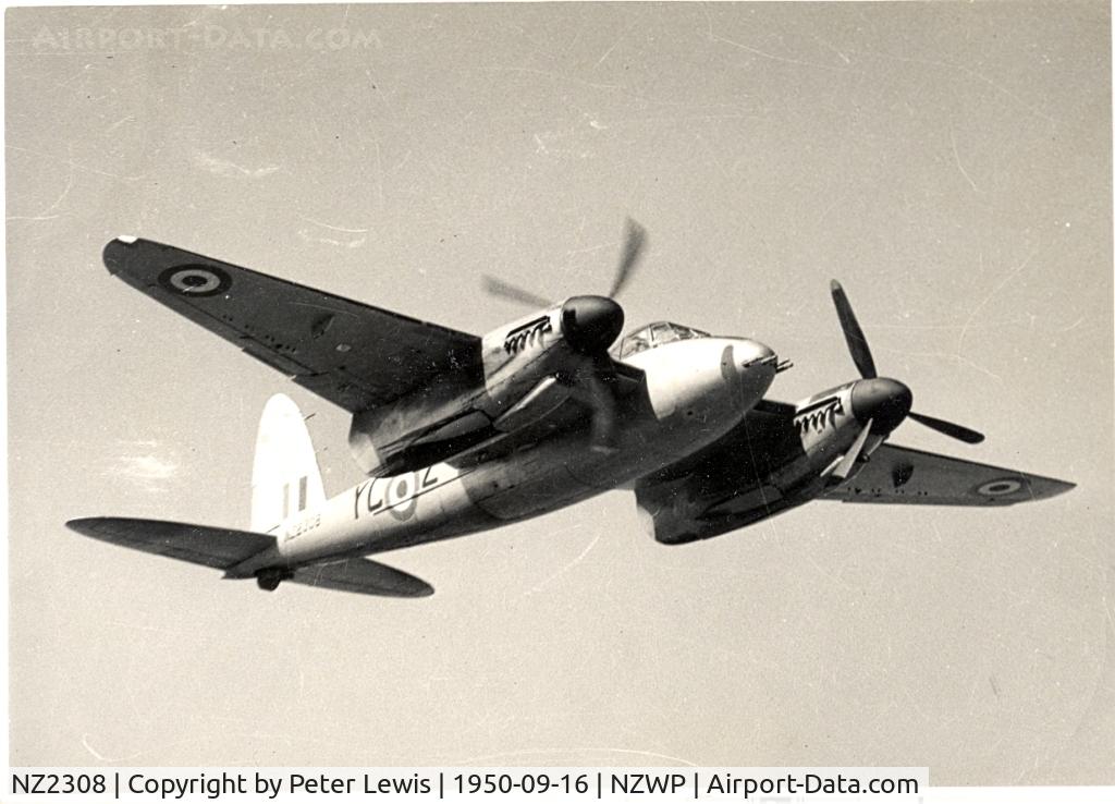 NZ2308, De Havilland DH-98 Mosquito T.43 C/N Not found NZ2308, Parts to Auckland Restoration Group (Glyn Powell) for rebuild to airworthy
