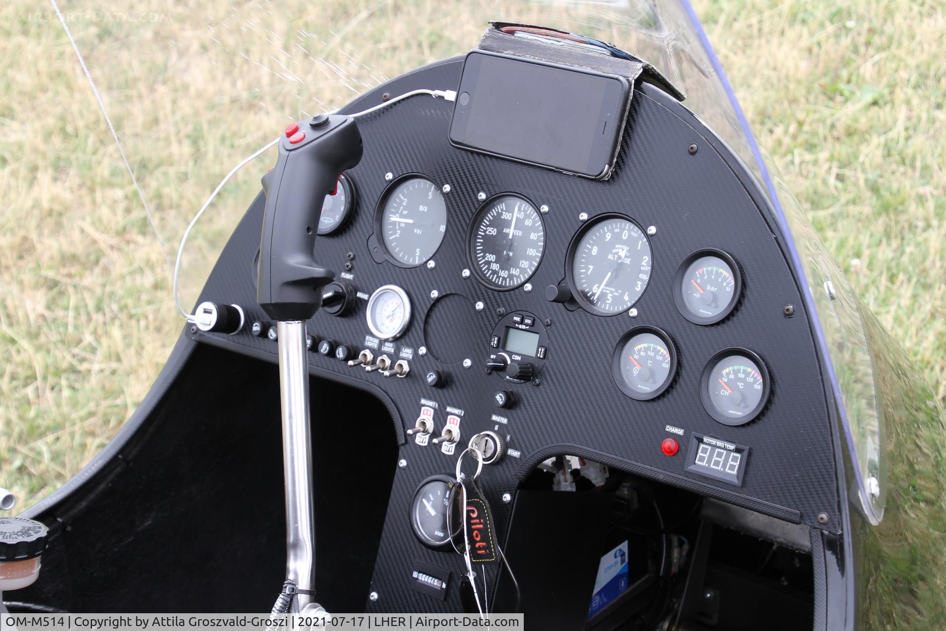 OM-M514, 2016 Apollo Gyro Ag1 C/N 170616, LHER - Eger, Apollo Airport, Hungary