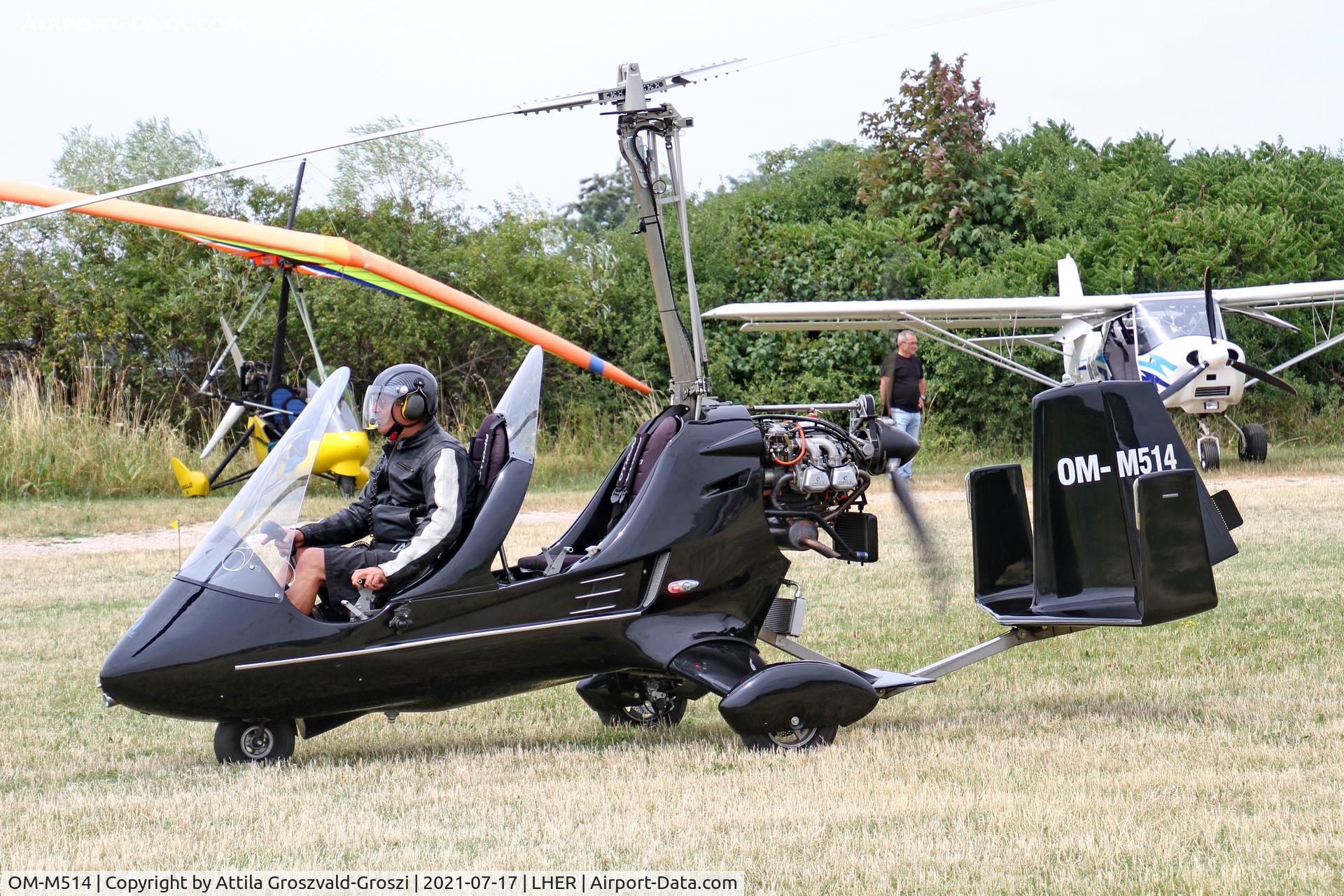 OM-M514, 2016 Apollo Gyro Ag1 C/N 170616, LHER - Eger, Apollo Airport, Hungary