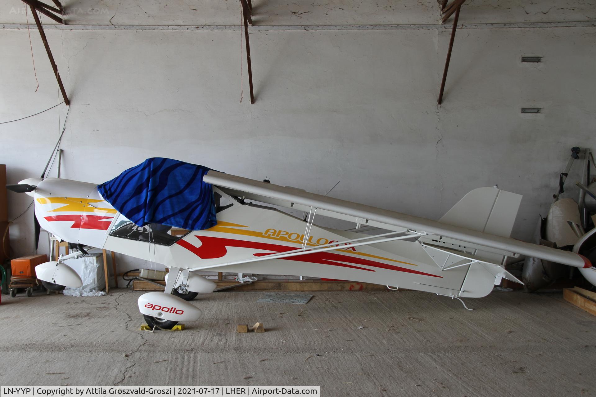 LN-YYP, 2003 Halley Apollo Fox C/N S-06/2002, LHER - Eger, Apollo Airport, Hungary