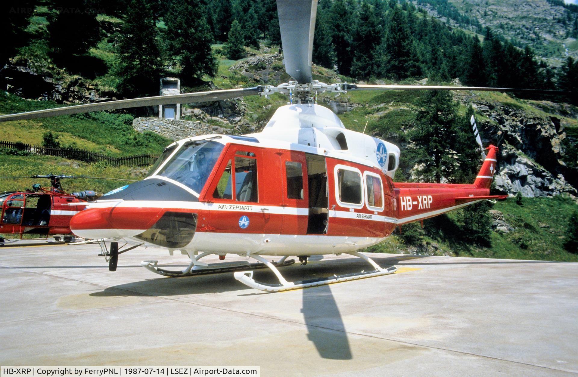 HB-XRP, Bell 412 C/N 33014, Air Zermatt B412