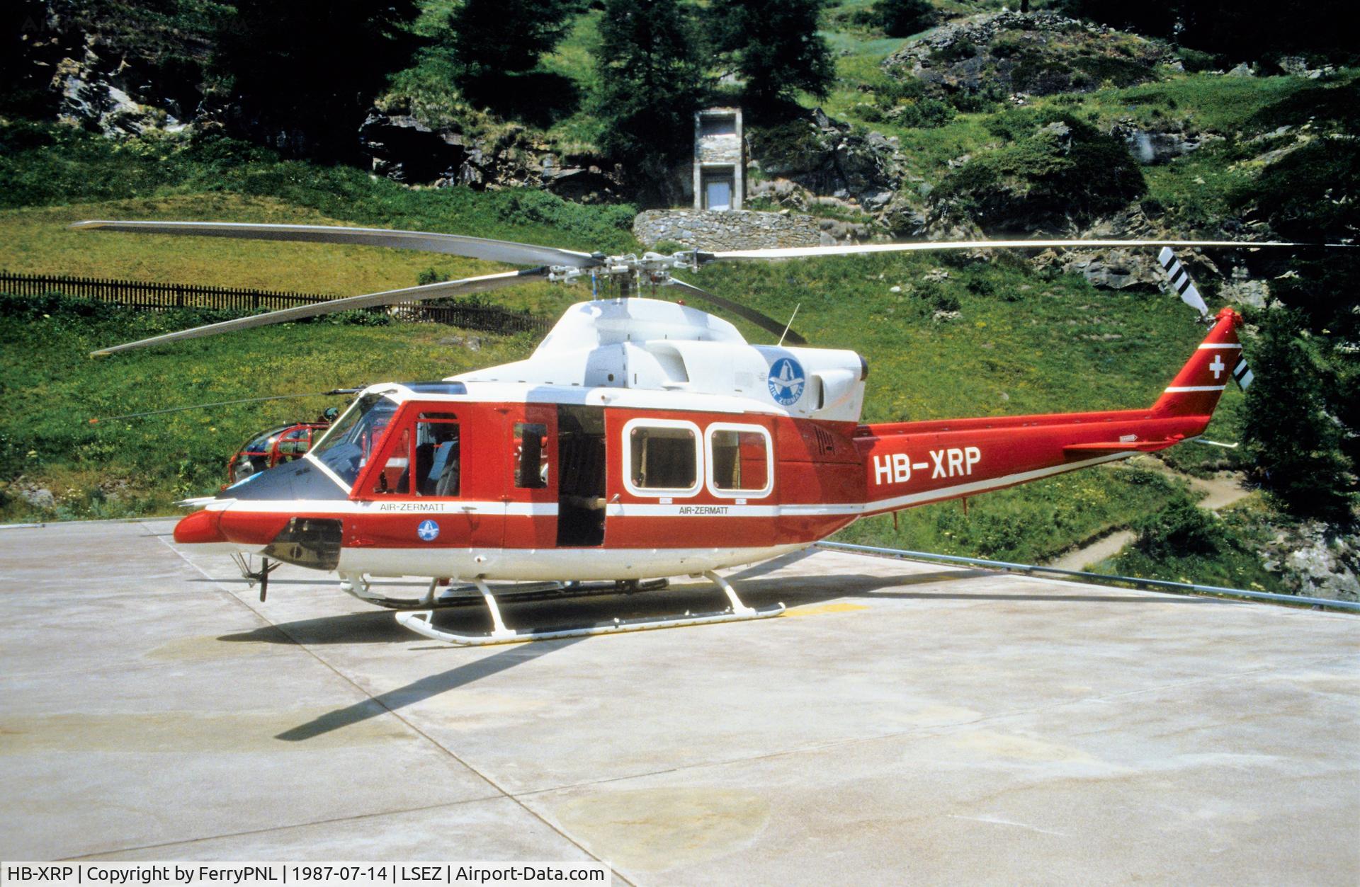HB-XRP, Bell 412 C/N 33014, Bell 412 of Air Zermatt