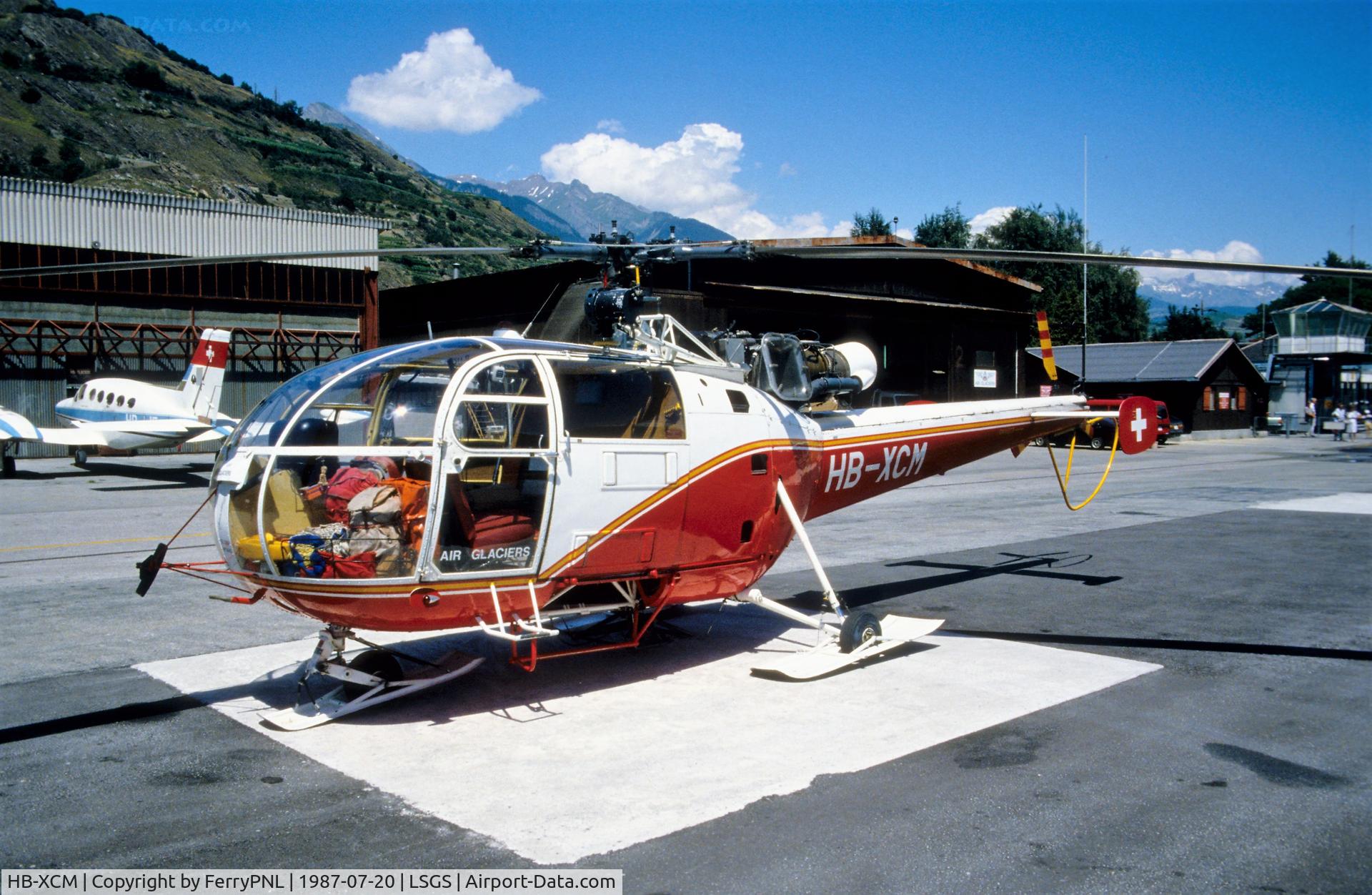 HB-XCM, 1967 Sud Aviation SE-3160 Alouette III C/N 1438, Air Glaciers SA3160
