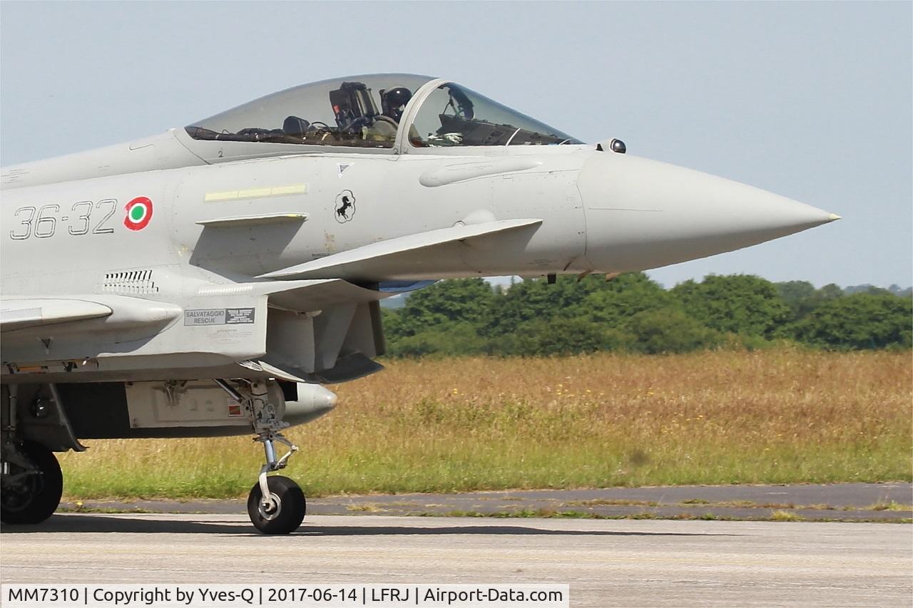 MM7310, Eurofighter EF-2000 Typhoon S C/N IS042, Eurofighter EF-2000 Typhoon S, Taxiing to flight line, Landivisiau Naval Air Base (LFRJ) Tiger Meet 2017