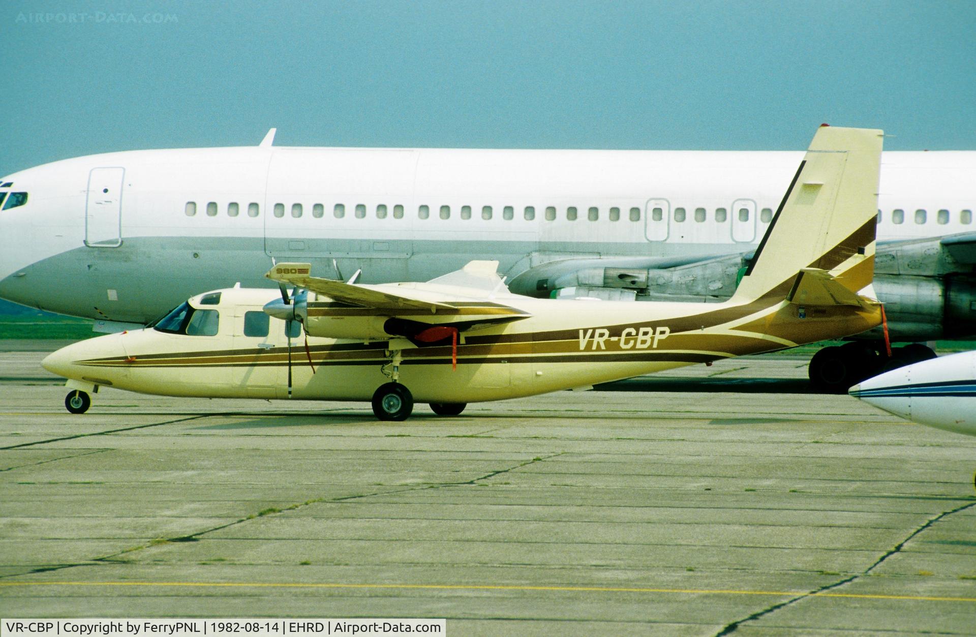 VR-CBP, 1981 Rockwell 695 Turbo Commander Jetprop 980 C/N 95069, Private Commander in RTM