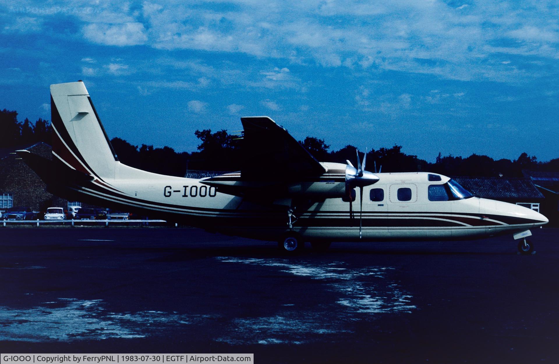 G-IOOO, 1982 Gulfstream American 695A Jetprop 1000 C/N 96033, R695