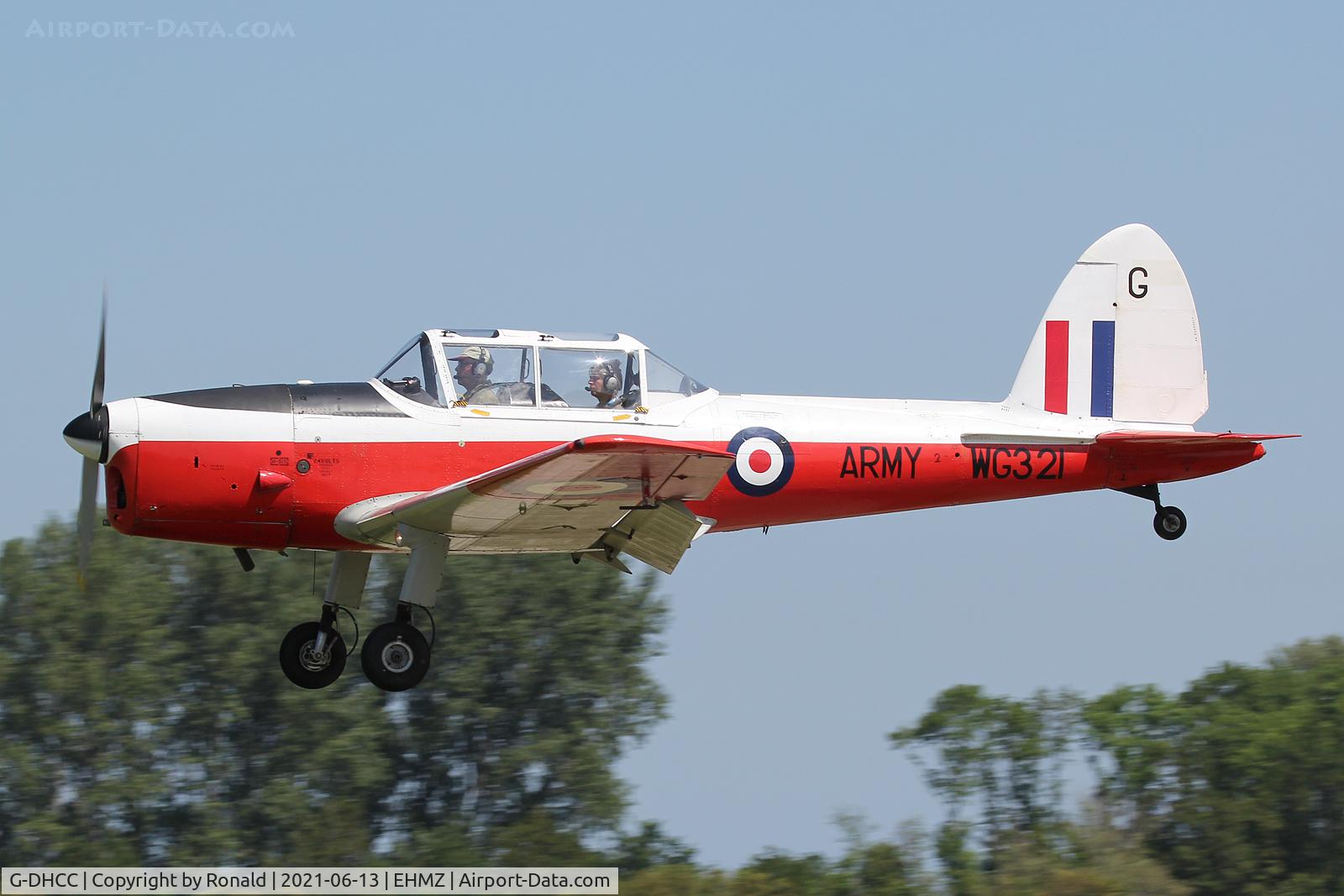 G-DHCC, 1951 De Havilland DHC-1 Chipmunk T.10 C/N C1/0393, at ehmz