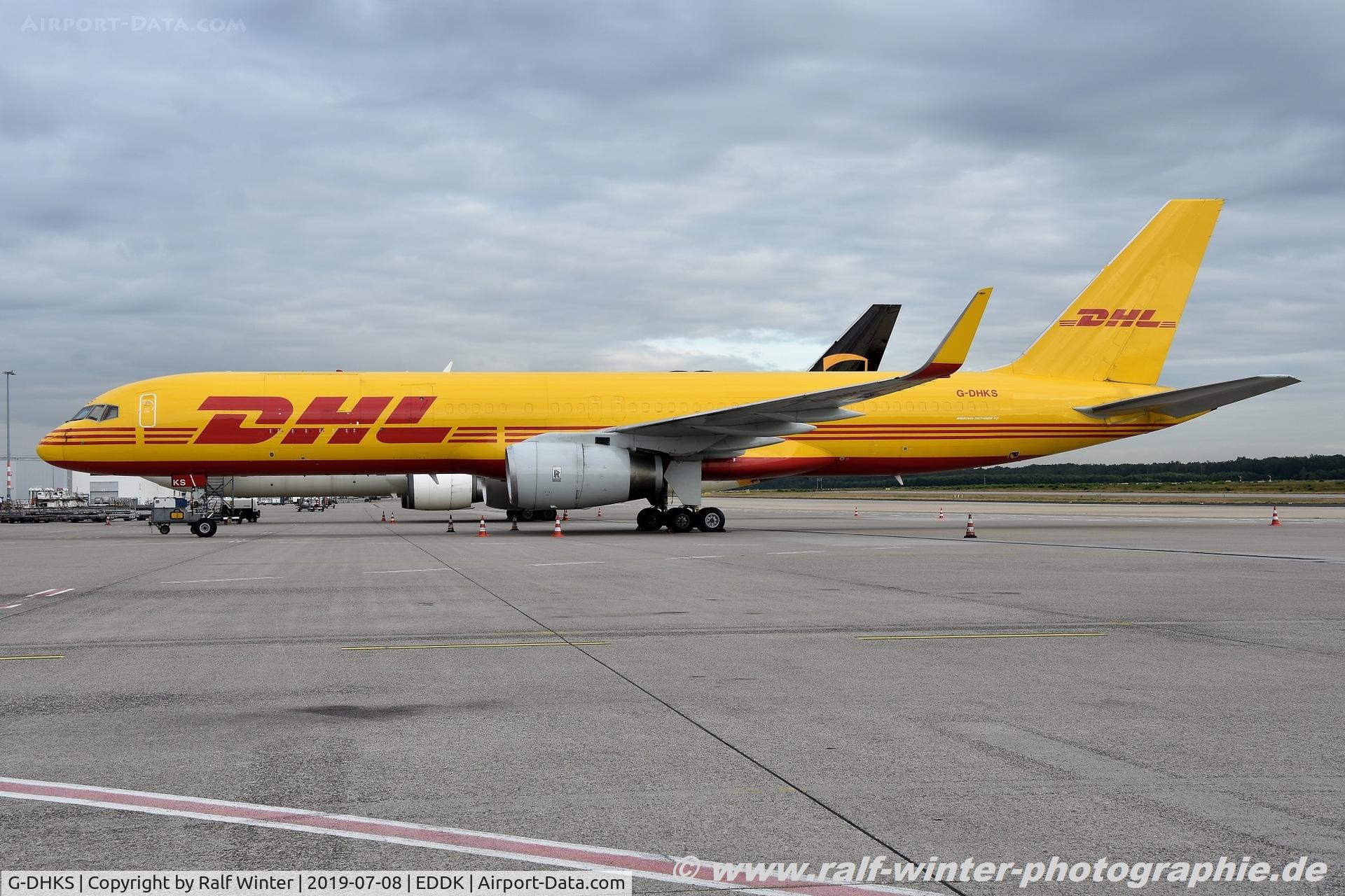 G-DHKS, 1998 Boeing 757-223F C/N 29427, Boeing 757-223(W)PCF - D0 DHK DHL Air - 29427 - G-DHKS - 08.07.2019 - CGN
