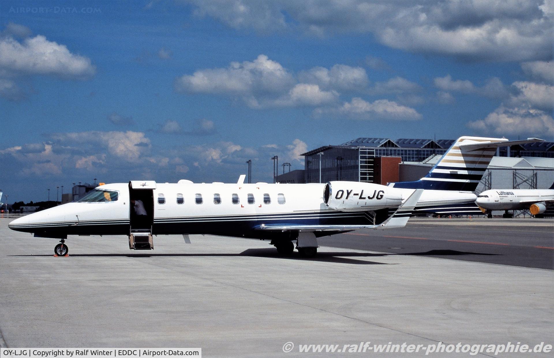OY-LJG, Learjet 45 C/N 45-083, Learjet 45 - Private - 45-083 - OY-LJG - 1998 - DRS