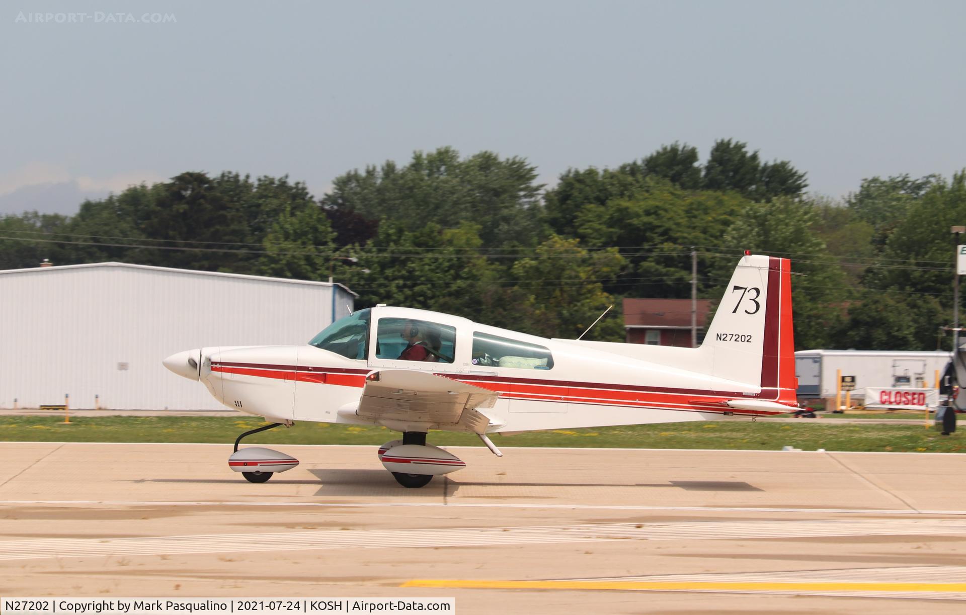 N27202, Grumman American AA-5A Cheetah C/N AA5A0900, Grumman American AA-5A