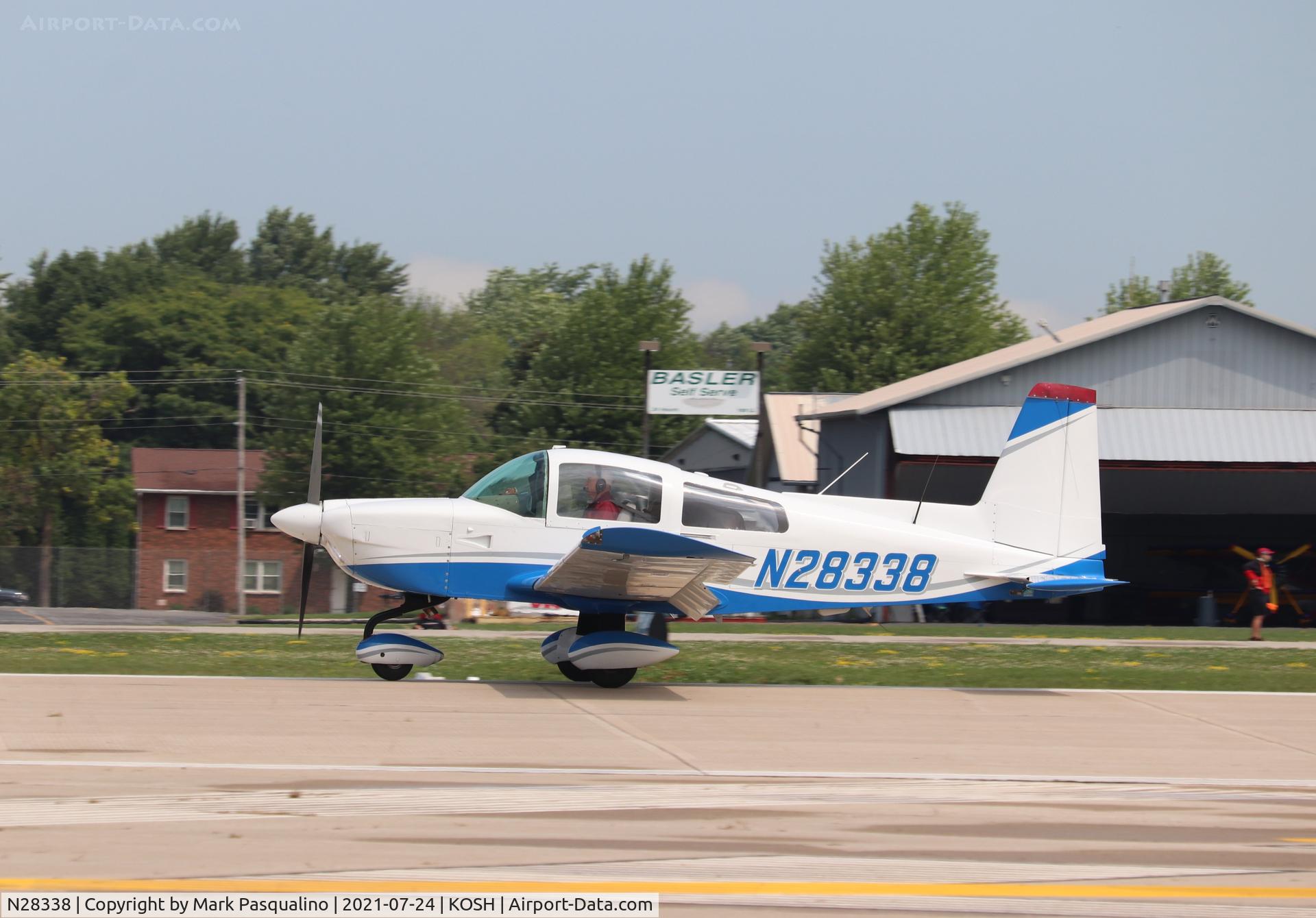 N28338, 1977 Grumman American AA-5B Tiger C/N AA5B0569, Grumman American AA-5B