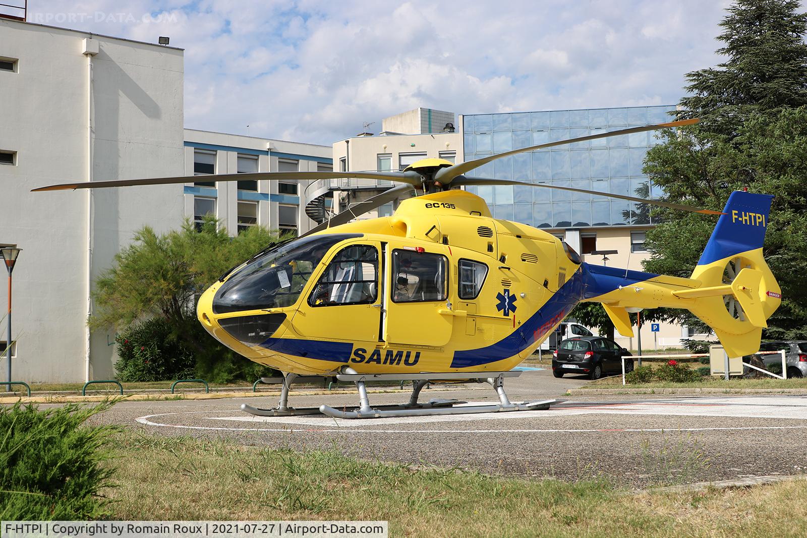 F-HTPI, 2008 Eurocopter EC-135T-2+ C/N 0630, Parked - CH Privas (07) - Ardèche - France