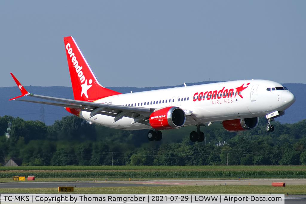 TC-MKS, 2018 Boeing 737-8 MAX C/N 64936, Corendon Airlines Boeing 737-8 MAX
