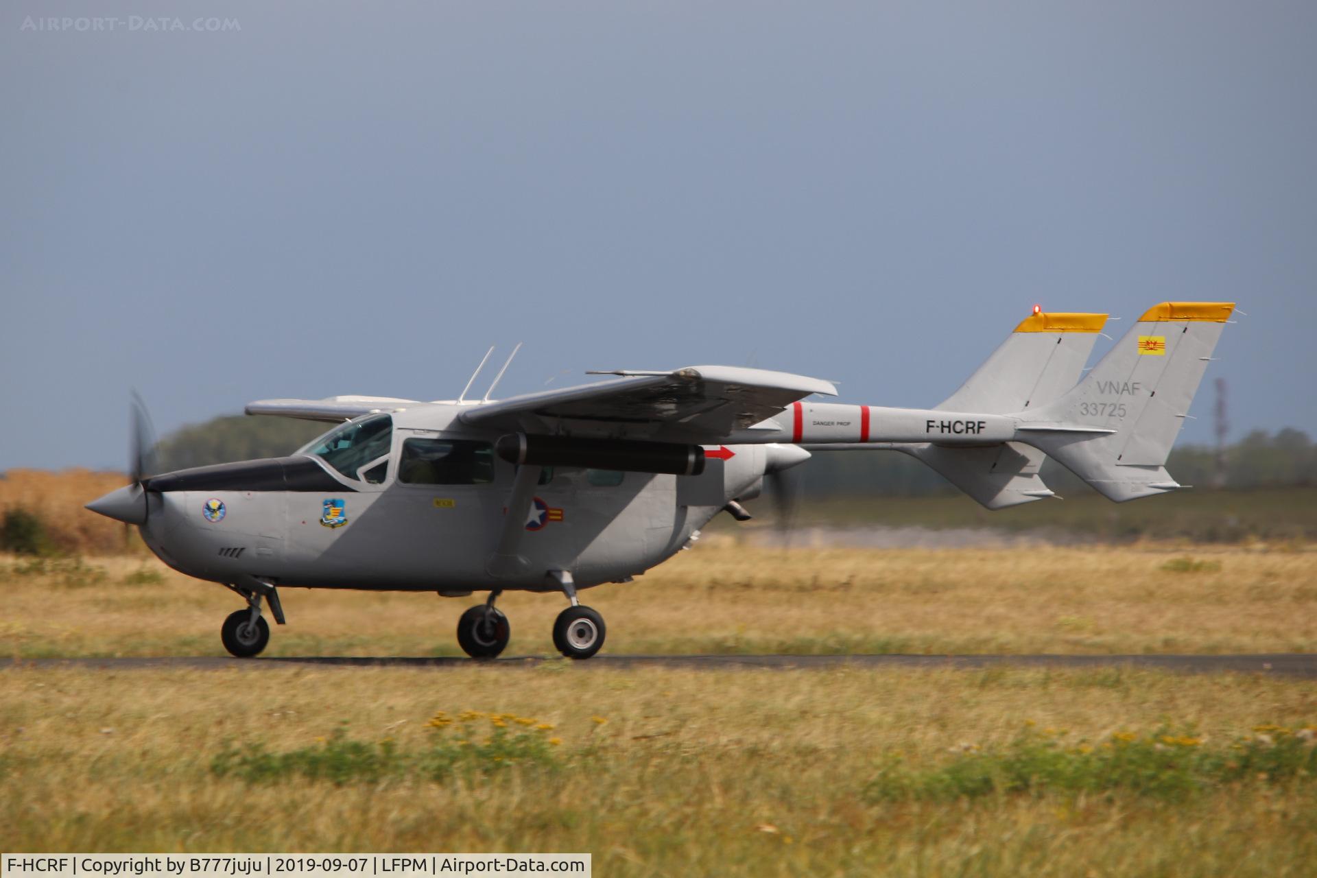 F-HCRF, Reims Cessna F337G Super Skymaster C/N 0025, during Air Légende 2019