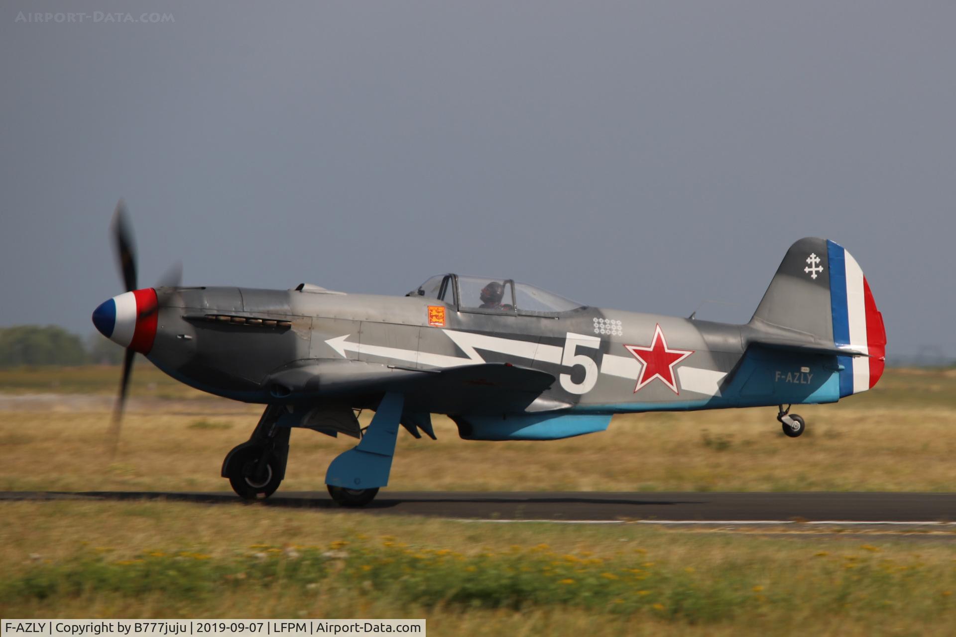 F-AZLY, Yakovlev Yak-3U C/N 172890, during Air Légende 2019