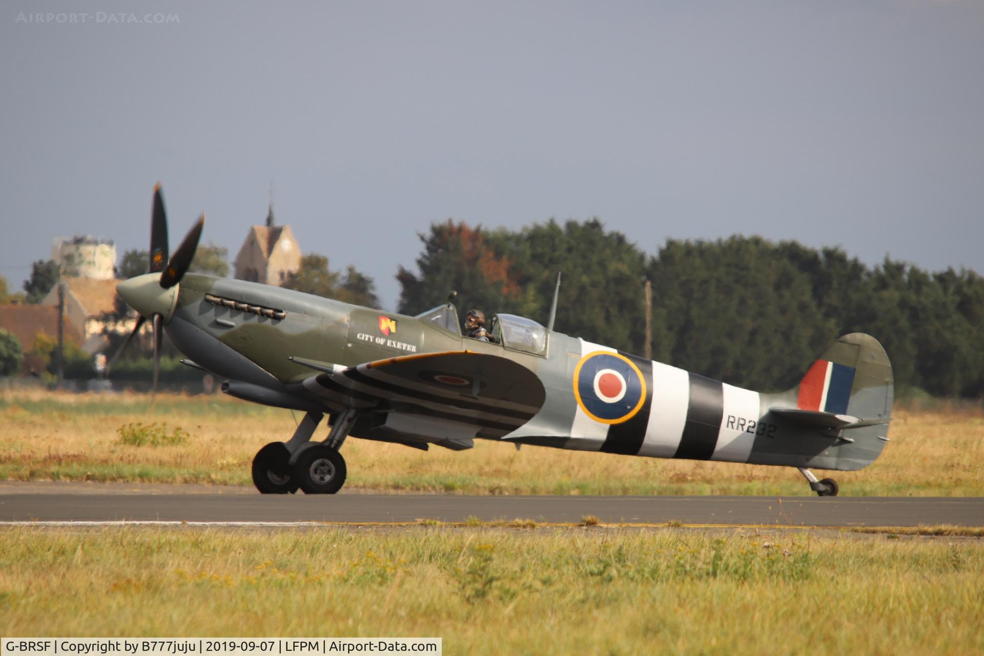 G-BRSF, 1943 Supermarine 361 Spitfire HF.IX C/N CBAF.IX.3279, during Air Légende 2019