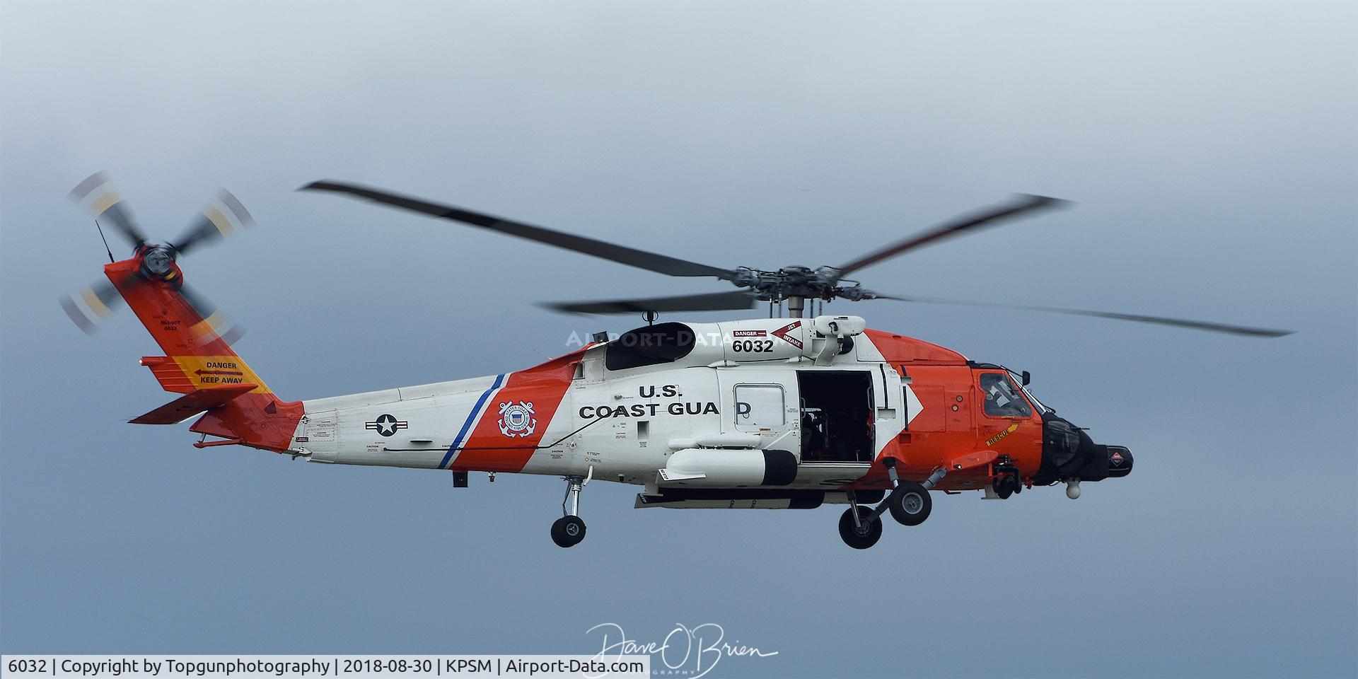 6032, 2009 Sikorsky MH-60T Jayhawk C/N 70.1791, Jayhawk from Cape Cod working RW34