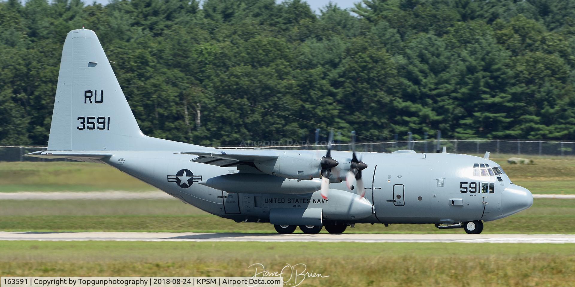 163591, 1988 Lockheed KC-130T Hercules C/N 382-5143, CONVOY4231 departing RW16