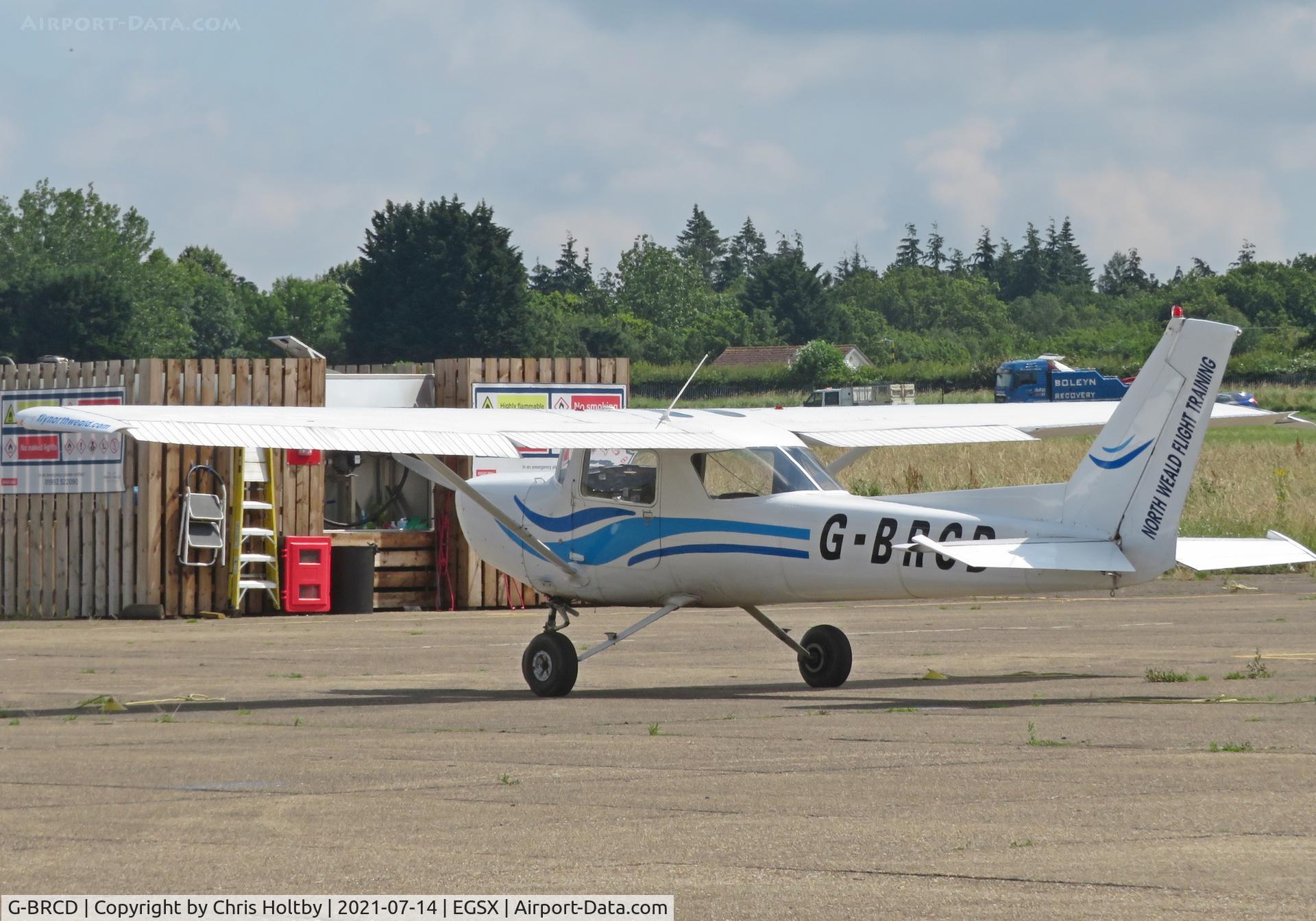 G-BRCD, 1978 Cessna A152 Aerobat C/N A152-0796, 1978 Cessna Aerobat A152 parked at its base at North Weald, Essex