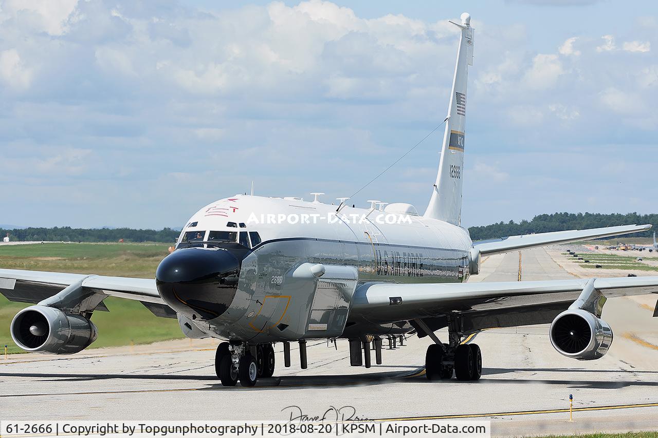 61-2666, 1961 Boeing WC-135W-BN Stratolifter C/N 18342, Heading back to Tinker AFB