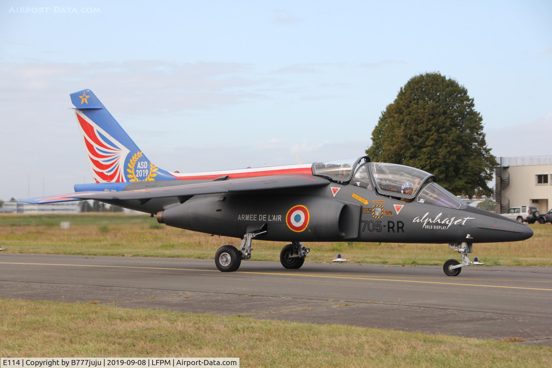 E114, Dassault-Dornier Alpha Jet E C/N E114, during Air Légende 2019