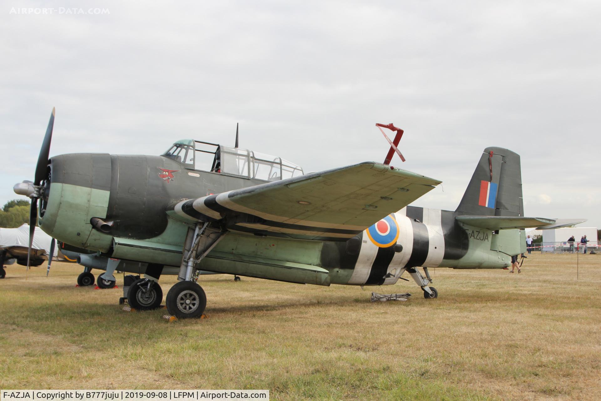 F-AZJA, Grumman TBM-3E Avenger C/N 2688, during Air Légende 2019