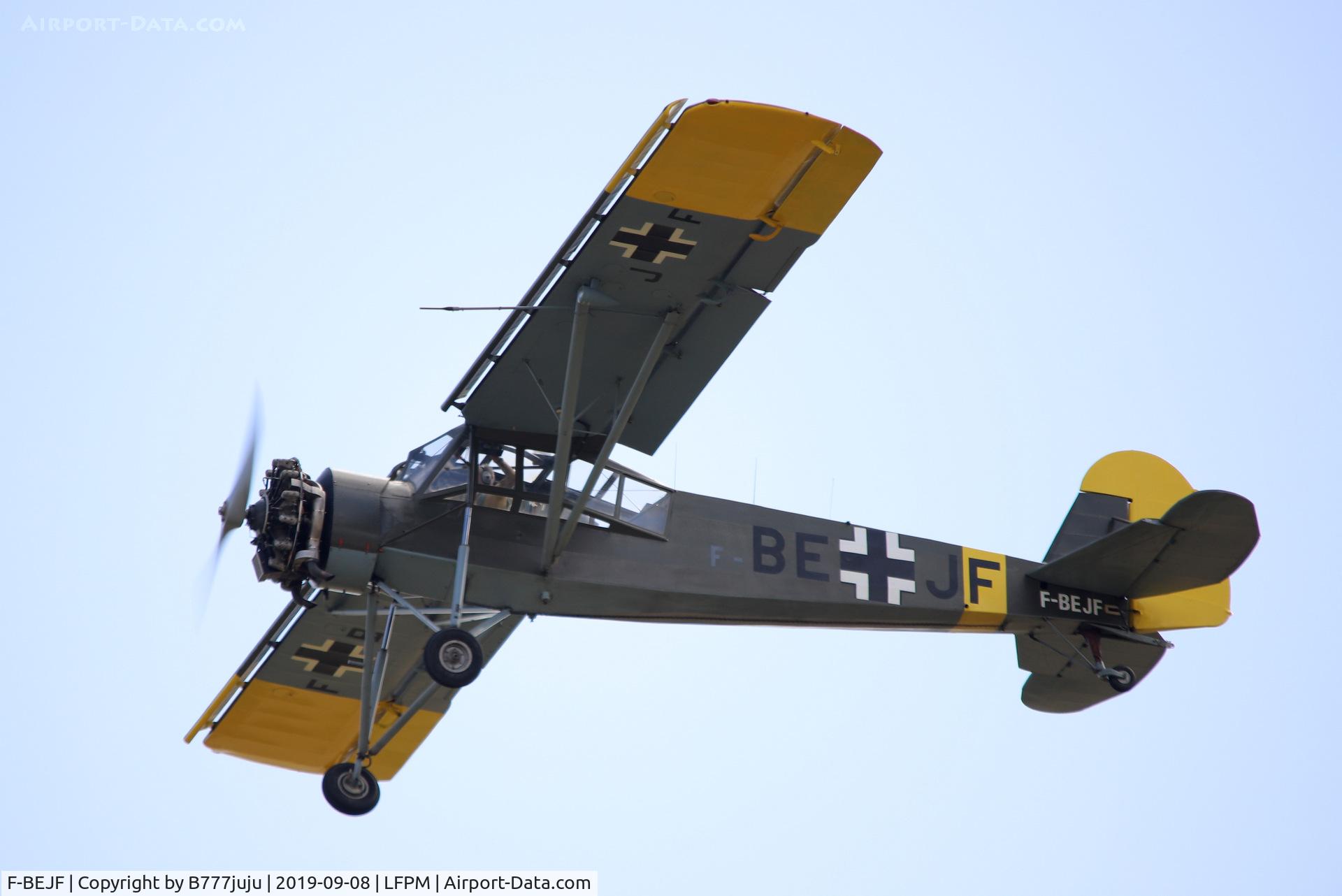 F-BEJF, Morane-Saulnier MS-505 Criquet C/N 654, during Air Légende 2019