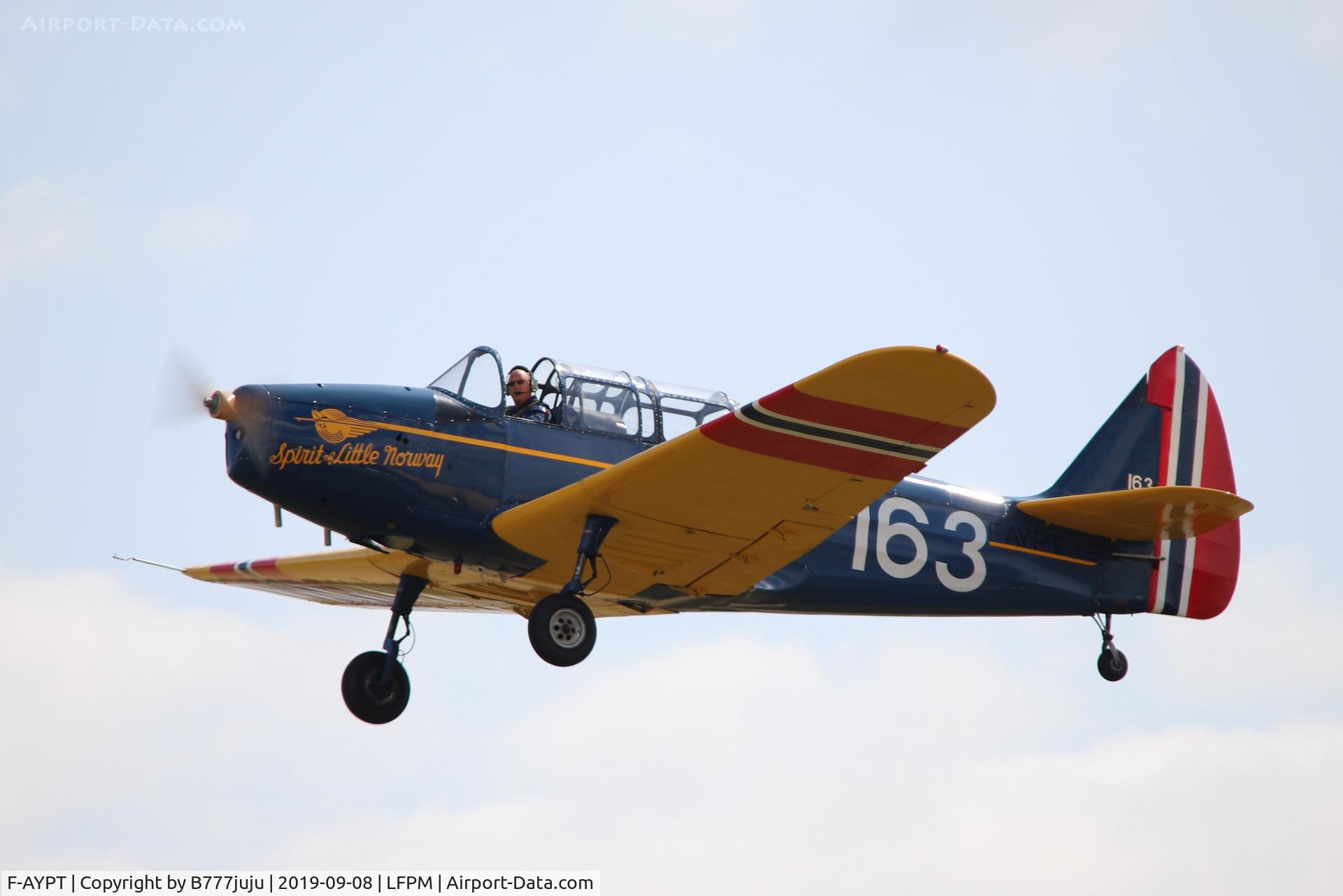 F-AYPT, 1946 Fairchild M-62A-3 Cornell II C/N T43-4536, during Air Légende 2019