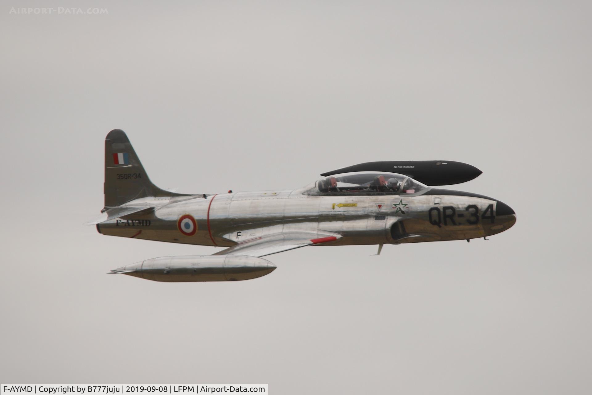 F-AYMD, 1954 Canadair CT-133 Silver Star 3 (CL-30) C/N T33-263, during Air Légende 2019