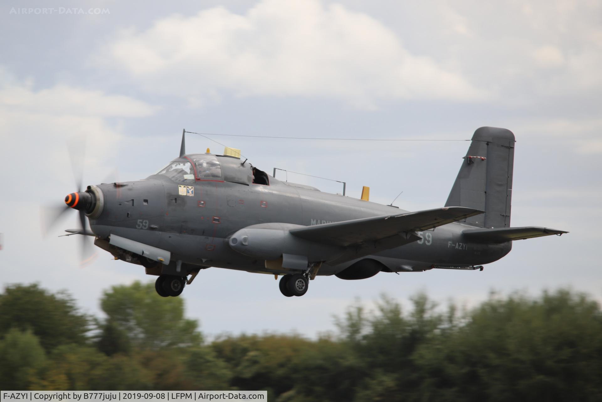 F-AZYI, 1959 Breguet Br.1050 Alize C/N 59, during Air Légende 2019