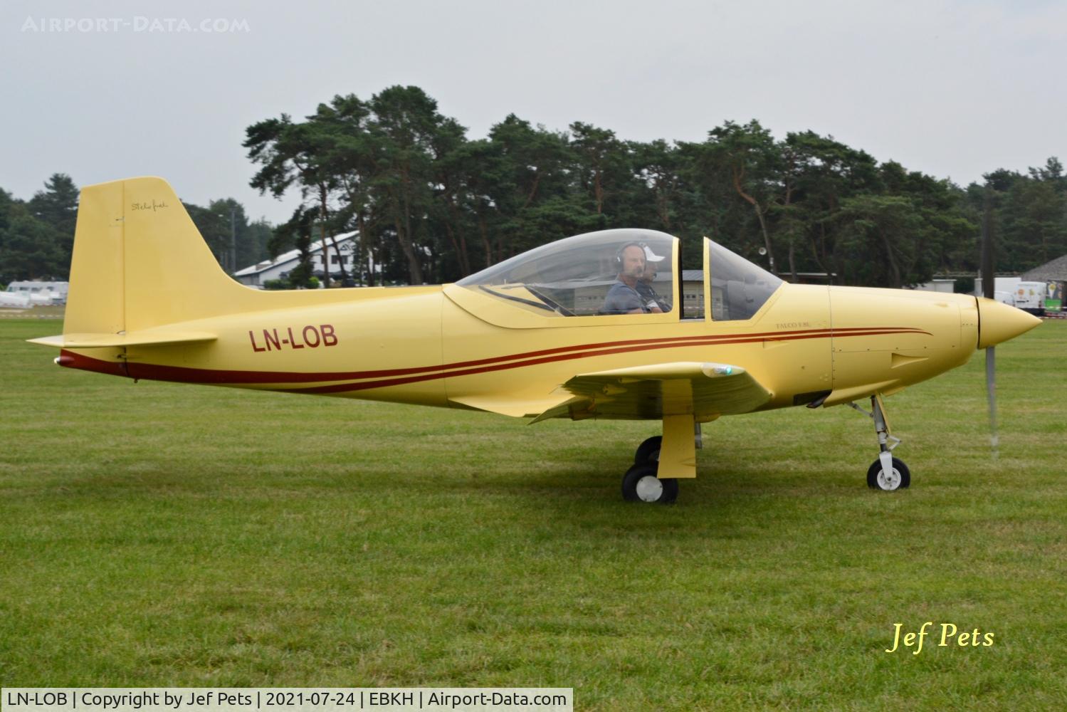 LN-LOB, 2017 Sequoia F-8L Falco C/N 1487, At Keiheuvel fly-in.