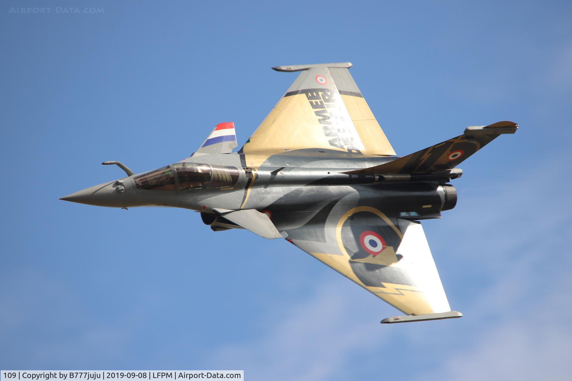 109, Dassault Rafale C C/N 109, during Air Légende 2019