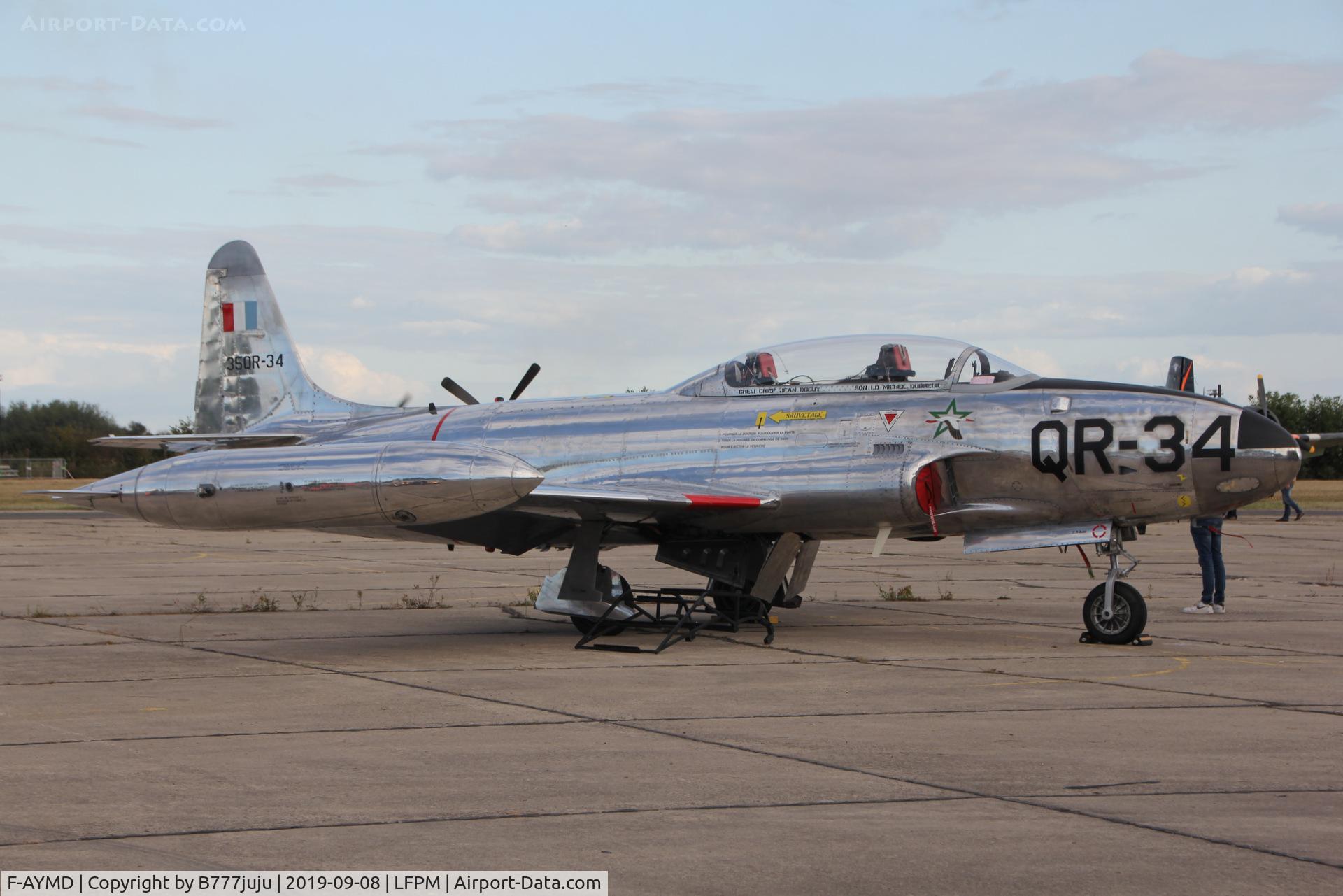 F-AYMD, 1954 Canadair CT-133 Silver Star 3 (CL-30) C/N T33-263, during Air Légende 2019