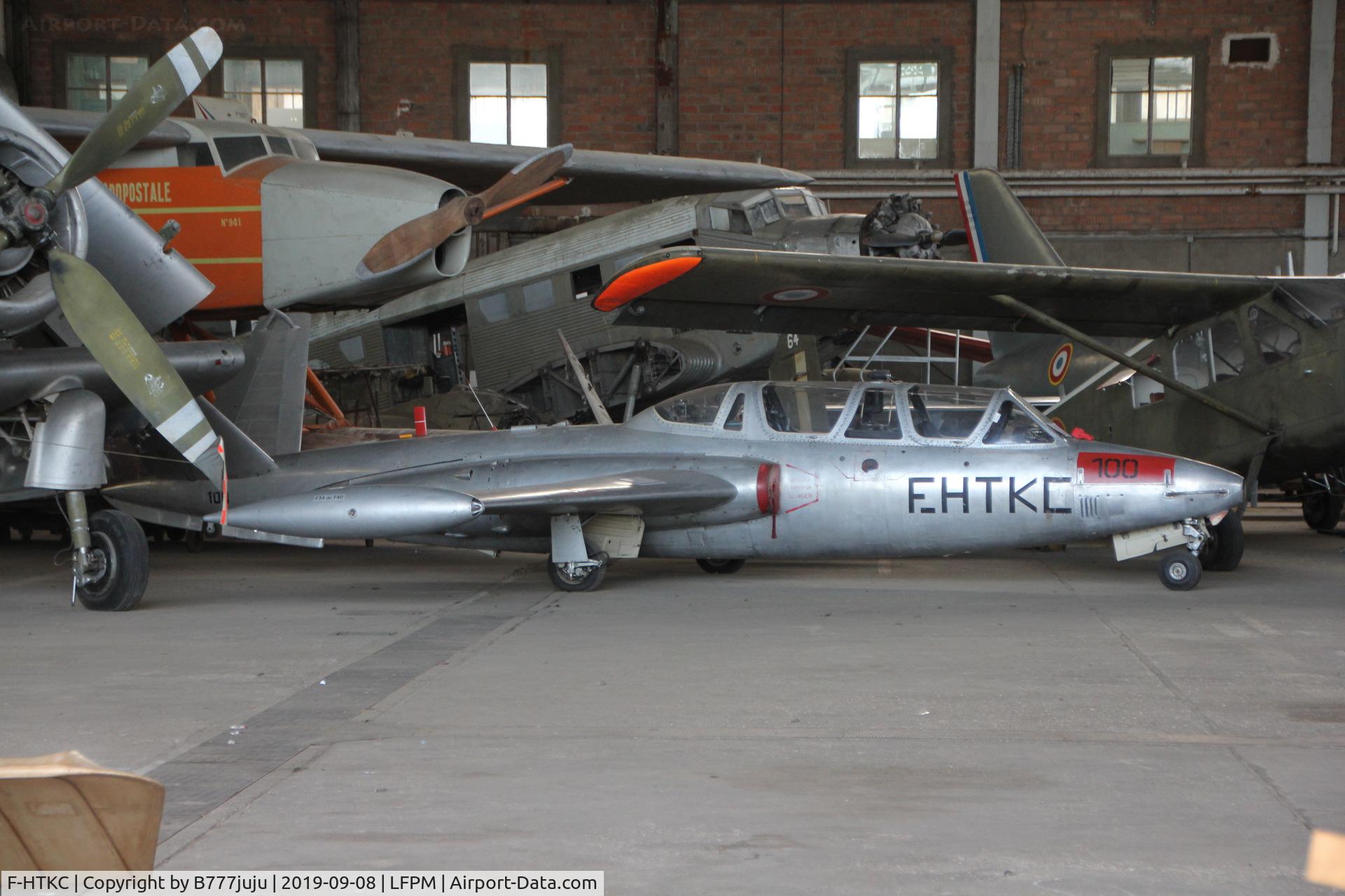 F-HTKC, Fouga CM-170 Magister C/N 100, during Air Légende 2019