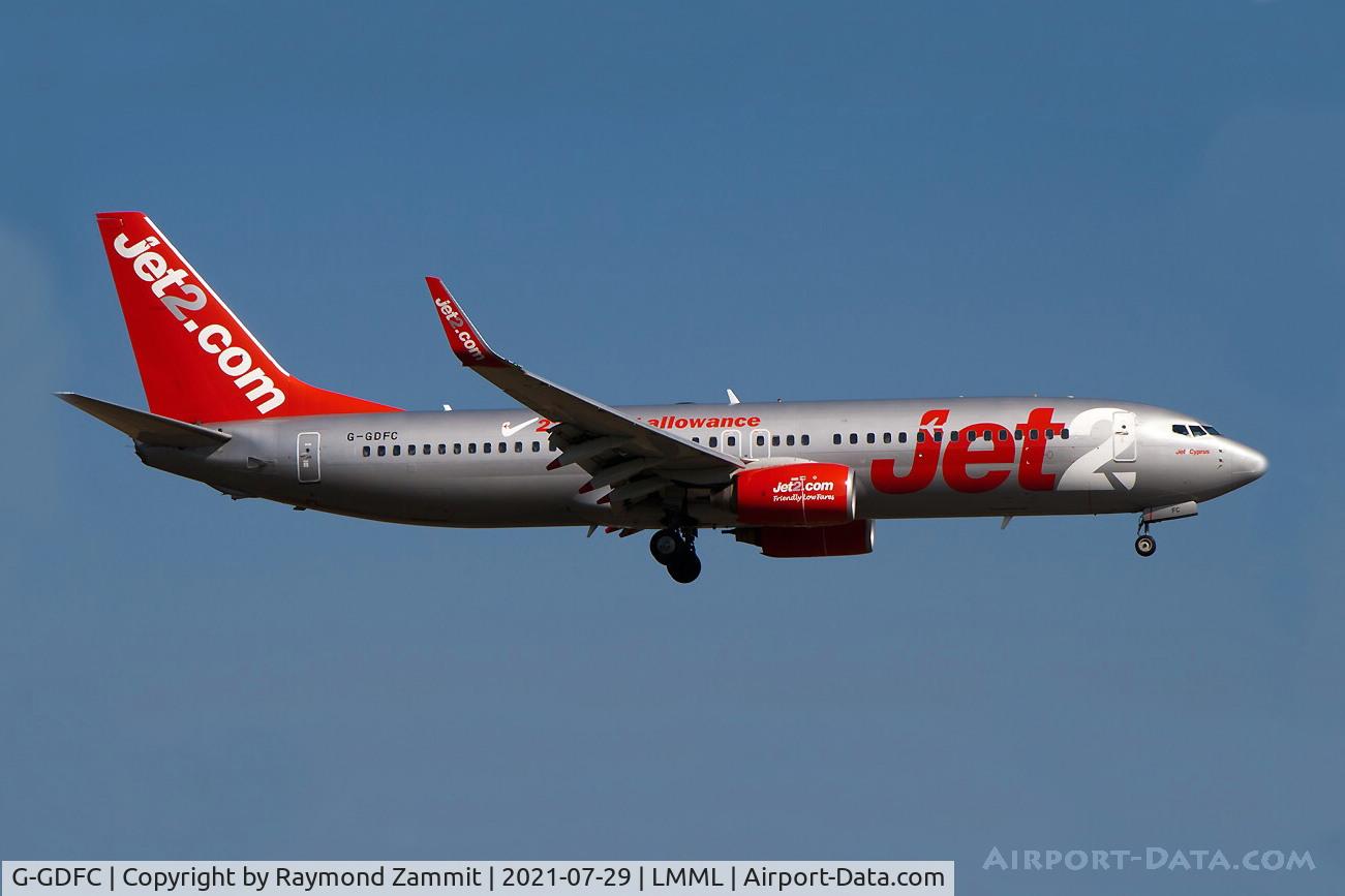 G-GDFC, 1998 Boeing 737-8K2 C/N 28375, B737-800 G-GDFC Jet2Com