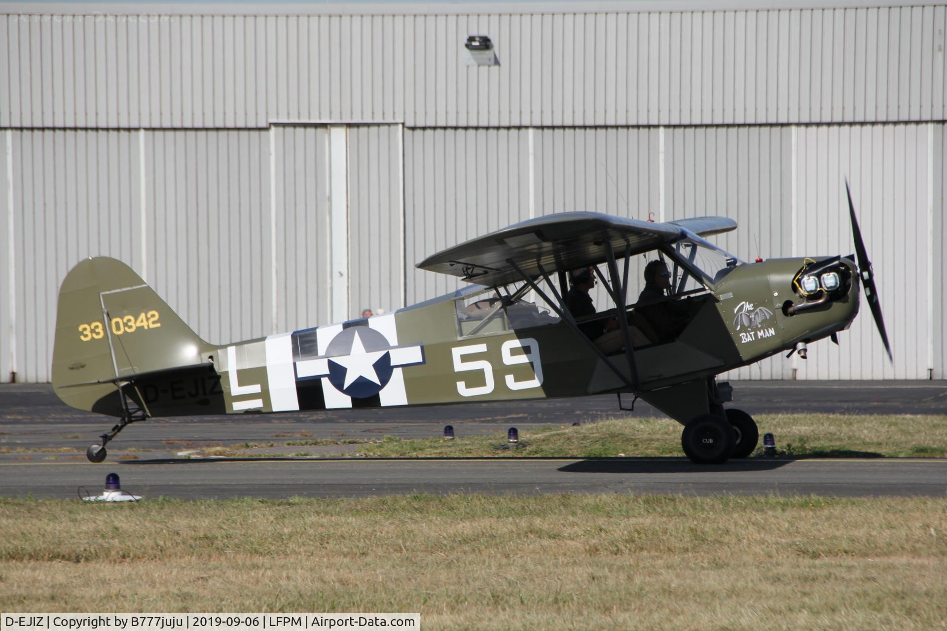D-EJIZ, 1940 Piper J3C-90 Cub C/N 3888, during Air Légende 2019