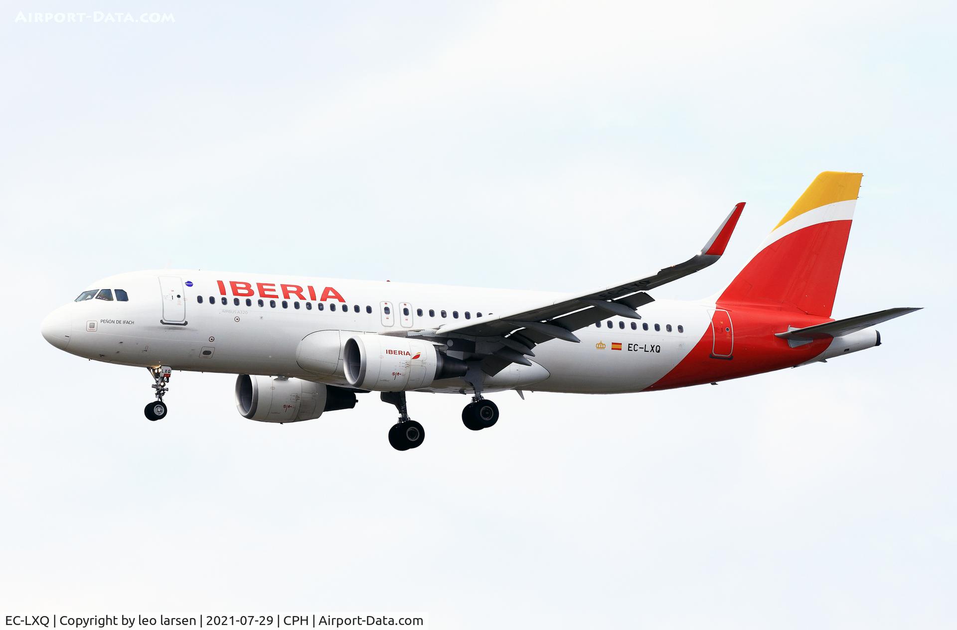 EC-LXQ, 2013 Airbus A320-216 C/N 5692, Copenhagen 29.7.2021