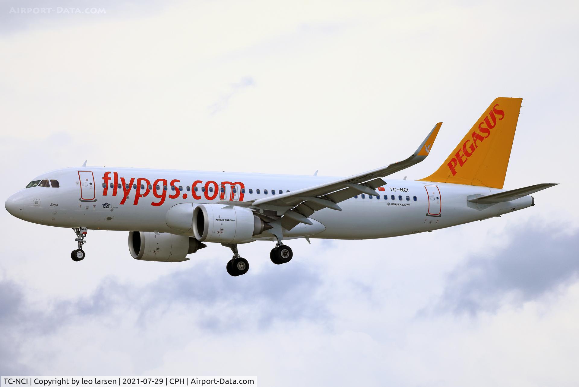 TC-NCI, 2020 Airbus A320-251N C/N 9373, Copenhagen 29.7.2021