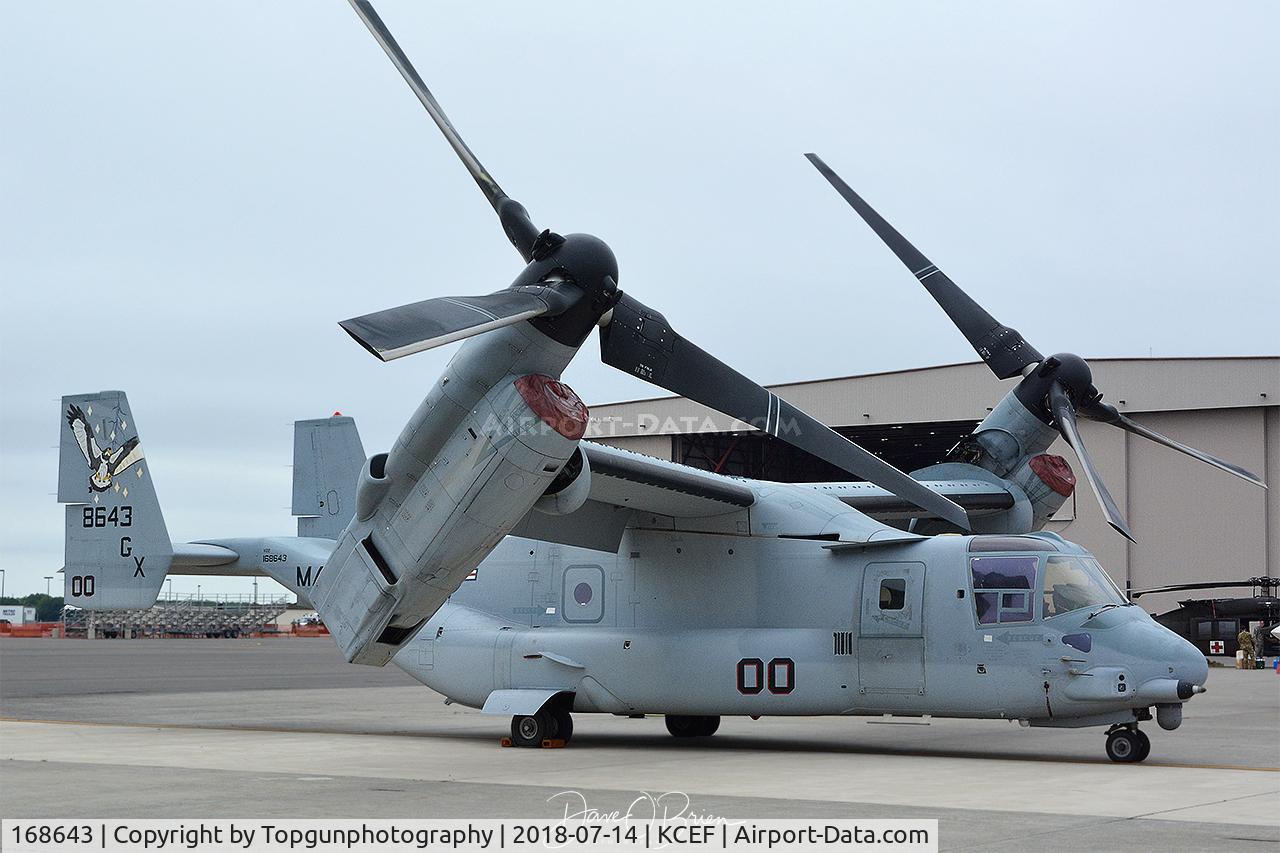 168643, Bell-Boeing MV-22B Osprey C/N D0298, VMMT-204 CAG