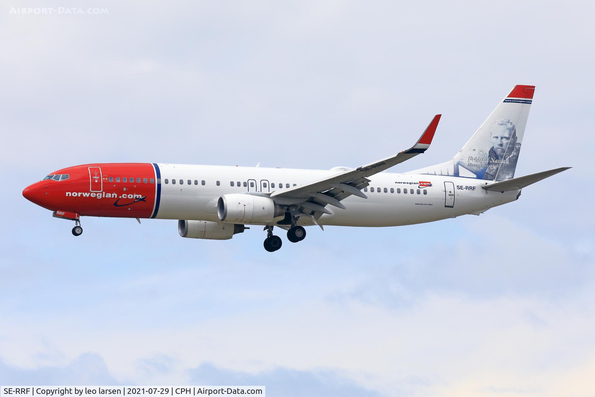 SE-RRF, 2010 Boeing 737-8JP C/N 39004, Copenhagen 29.7.2021