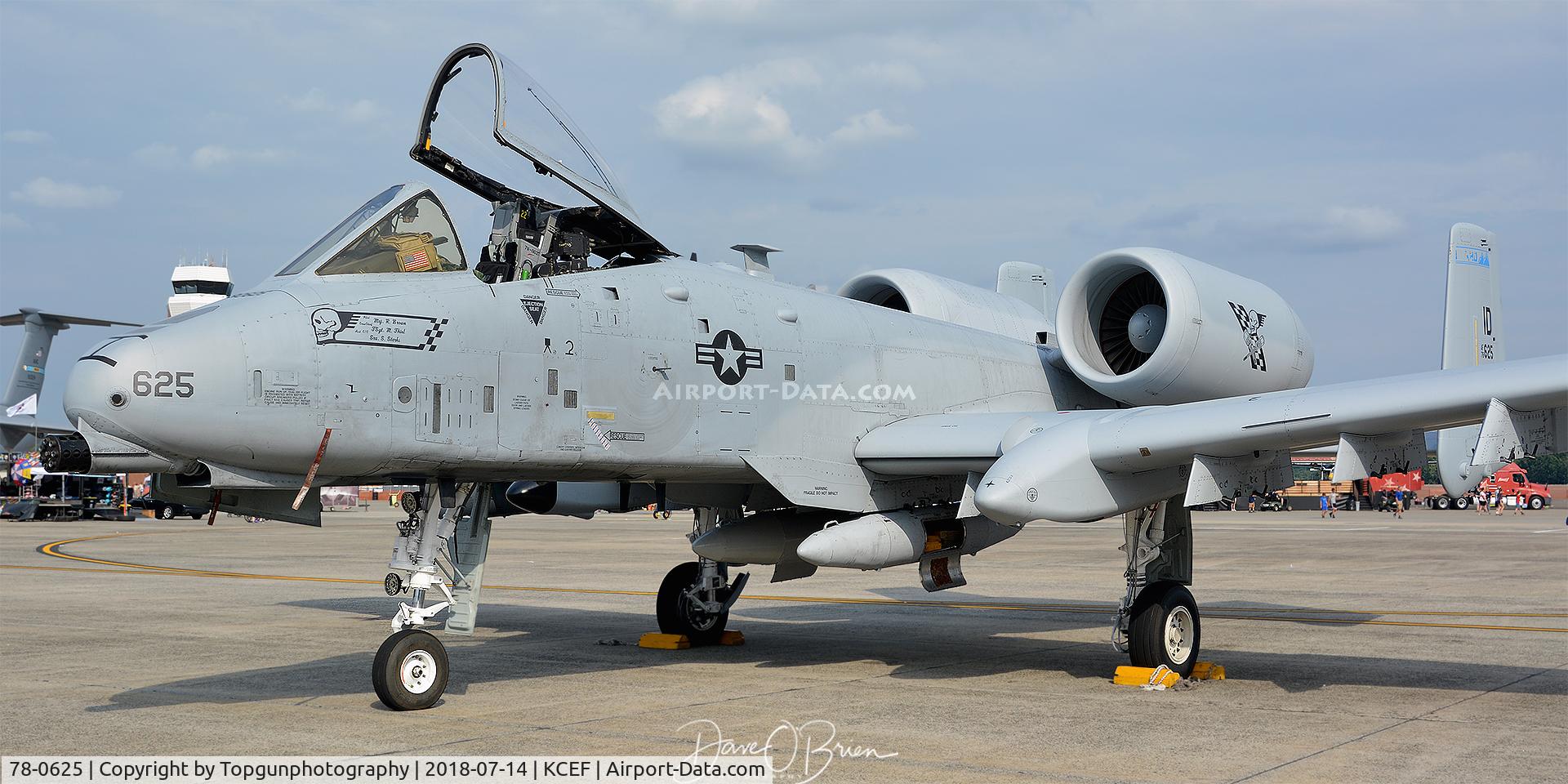 78-0625, 1978 Fairchild Republic A-10C Thunderbolt II C/N A10-0245, 190th FS out of Boise, ID.